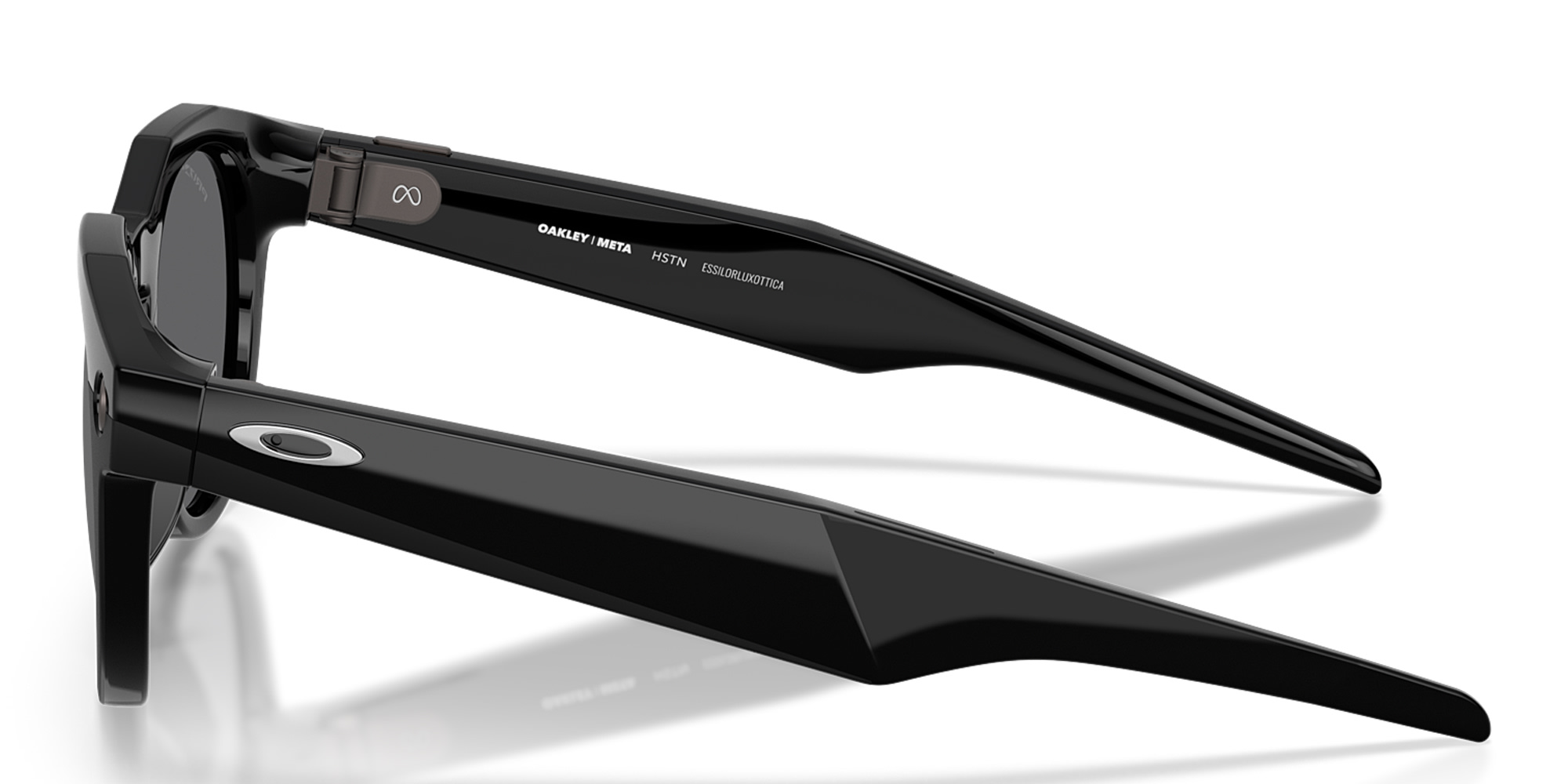 Oakley Meta HSTN Limited Edition Unisex Round Sunglasses in Black – Product Photo 4