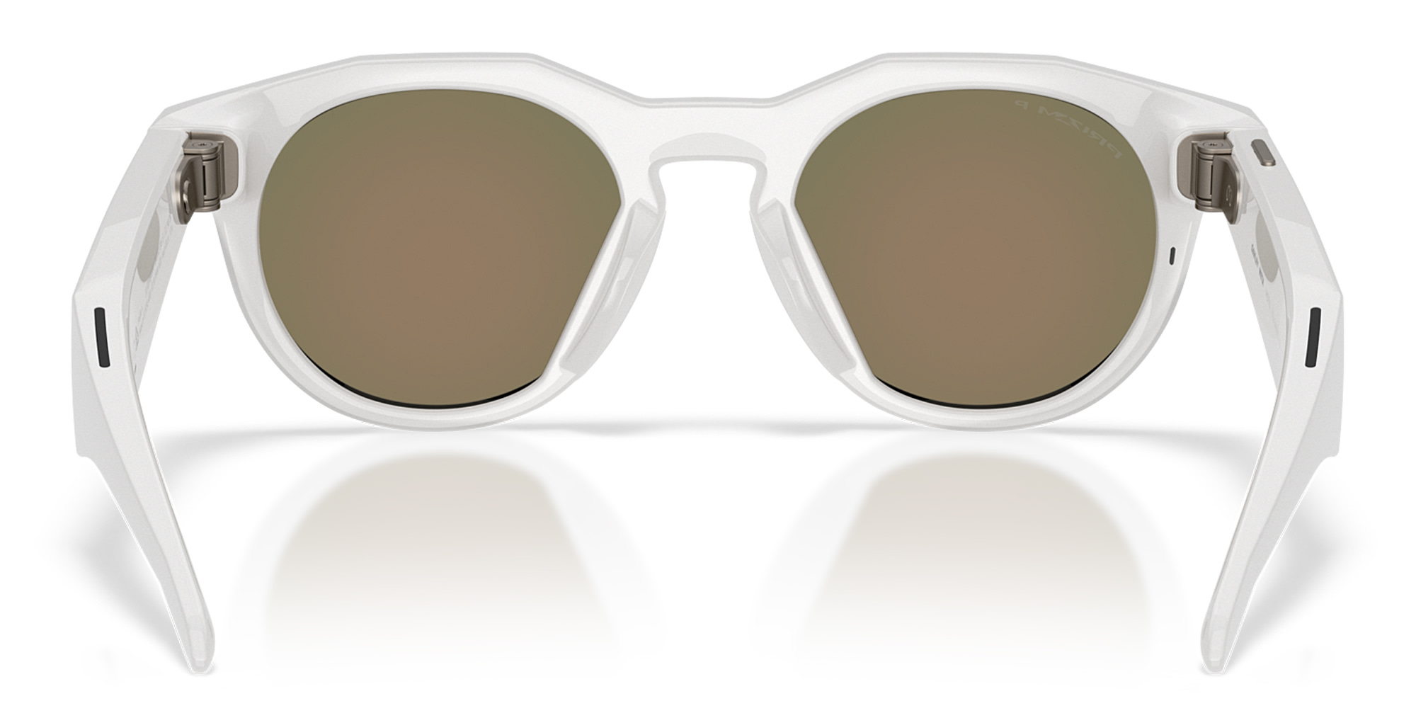 Oakley Meta HSTN Limited Edition Unisex Round Sunglasses in Warm Grey – Product Photo 5