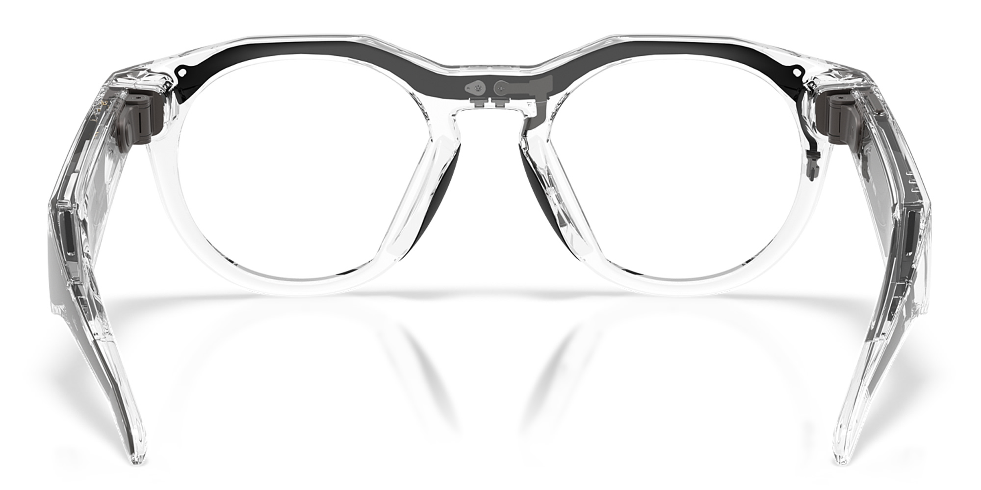 Oakley Meta HSTN Limited Edition Transitions® Unisex Round Sunglasses in Clear – Product Photo 6