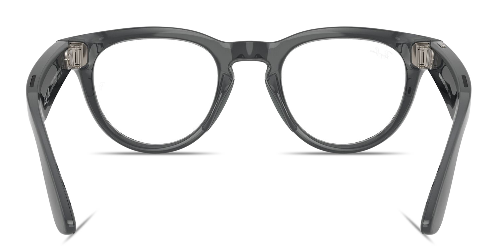 تسوق نظارات شمسية ميتا هيدلاينر ترانزشنز طراز بانتوس للجنسين راي بان بلون رمادي معدني لامع أونلاين.