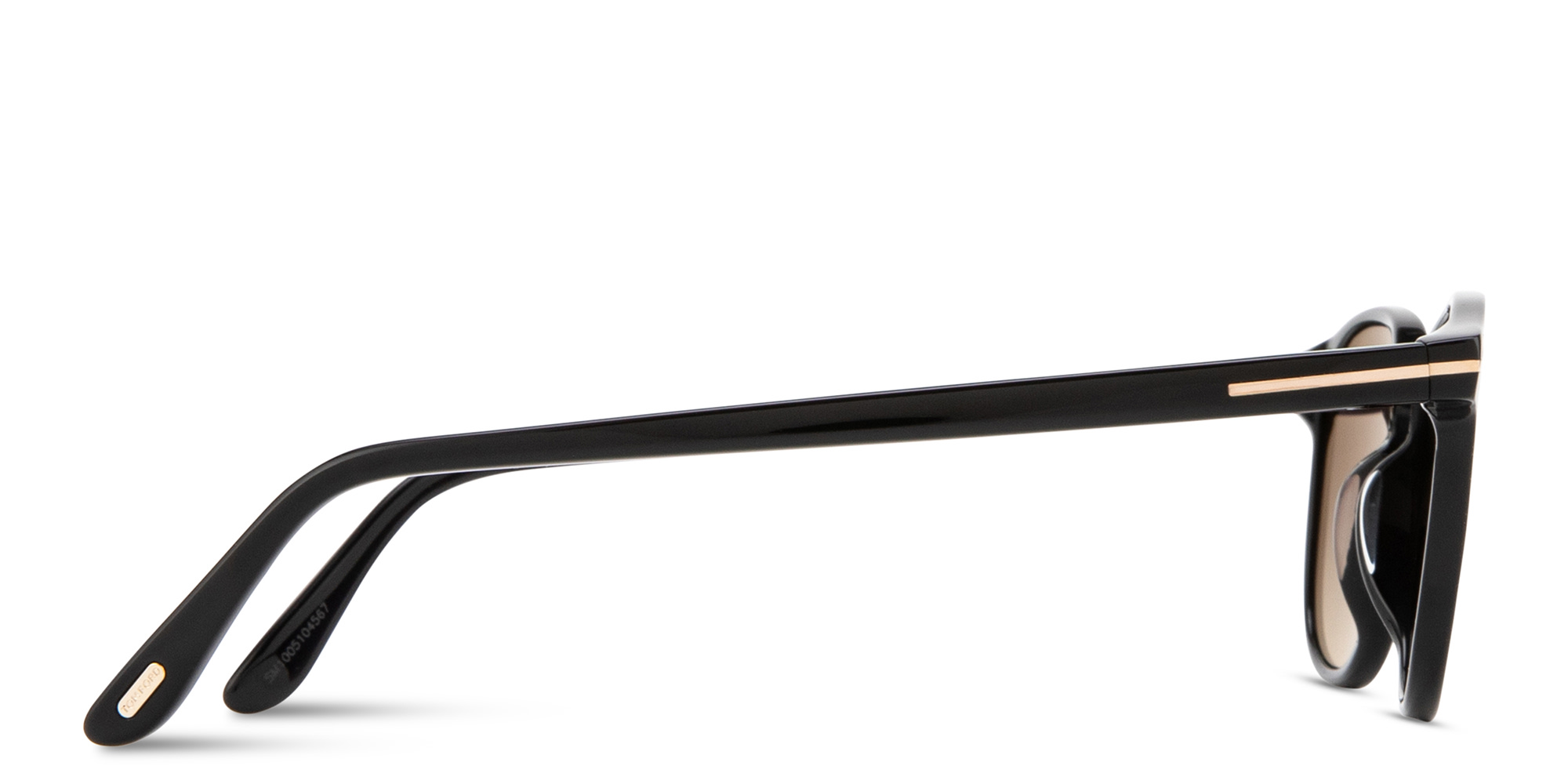 Shop TOM FORD Holt Round Sunglasses in Black online.