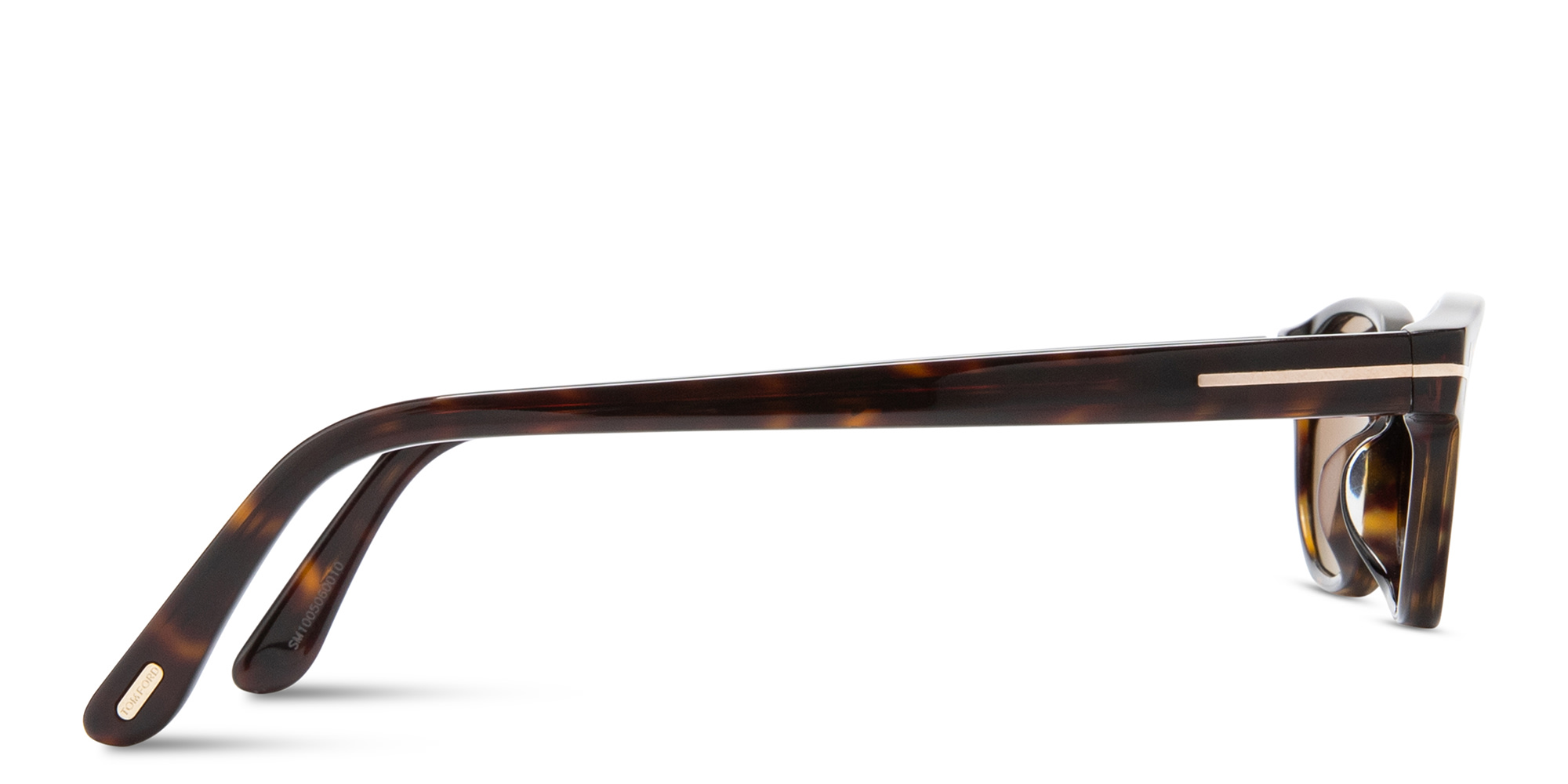 Shop TOM FORD Chloe Oval Sunglasses in Havana online.