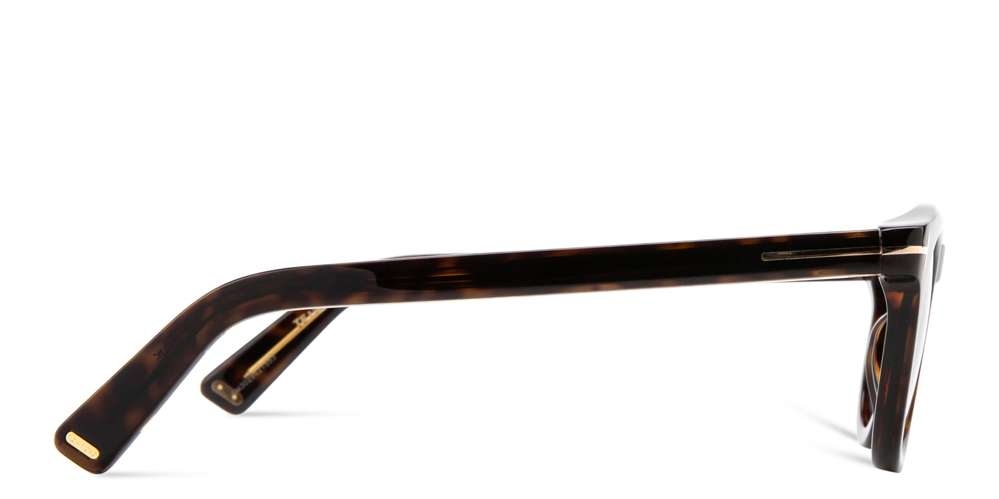 Shop TOM FORD Icon Round Sunglasses in Dark Havana online.