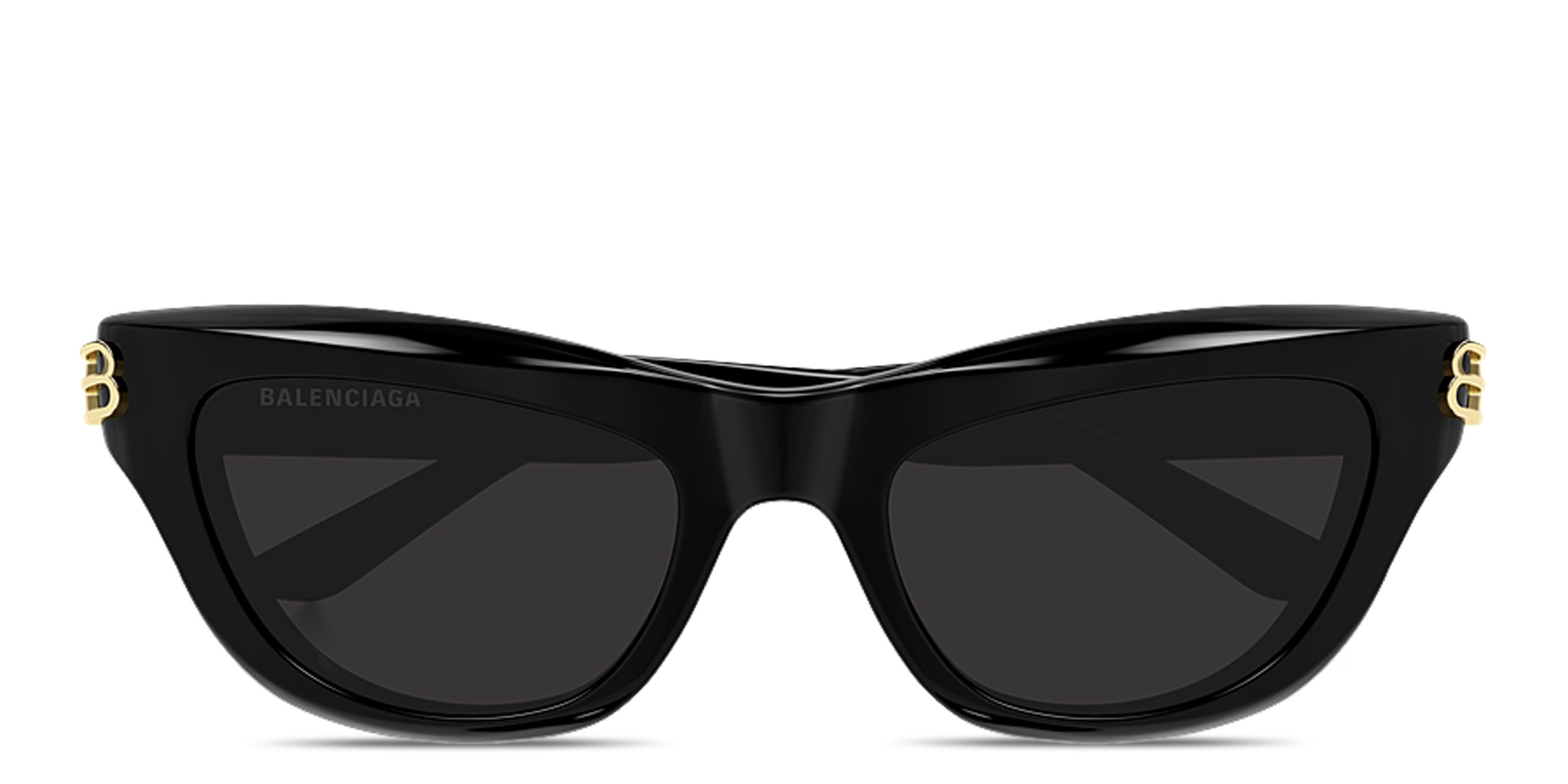 تسوق نظارات شمسية طراز كات آي بشعار بي بي بالينسياغا بلون أسود أونلاين.