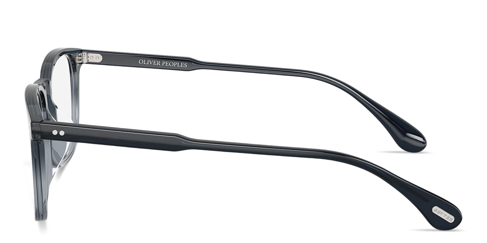 Shop OLIVER PEOPLES Tillen Unisex Rectangle Eyeglasses in Twilight Gradient online.