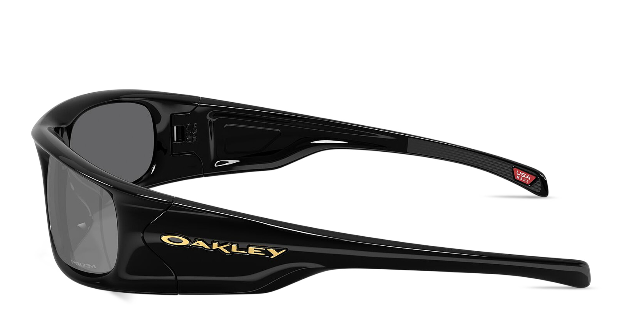 Shop Oakley Highland Unisex Rectangle Sunglasses in Black online.