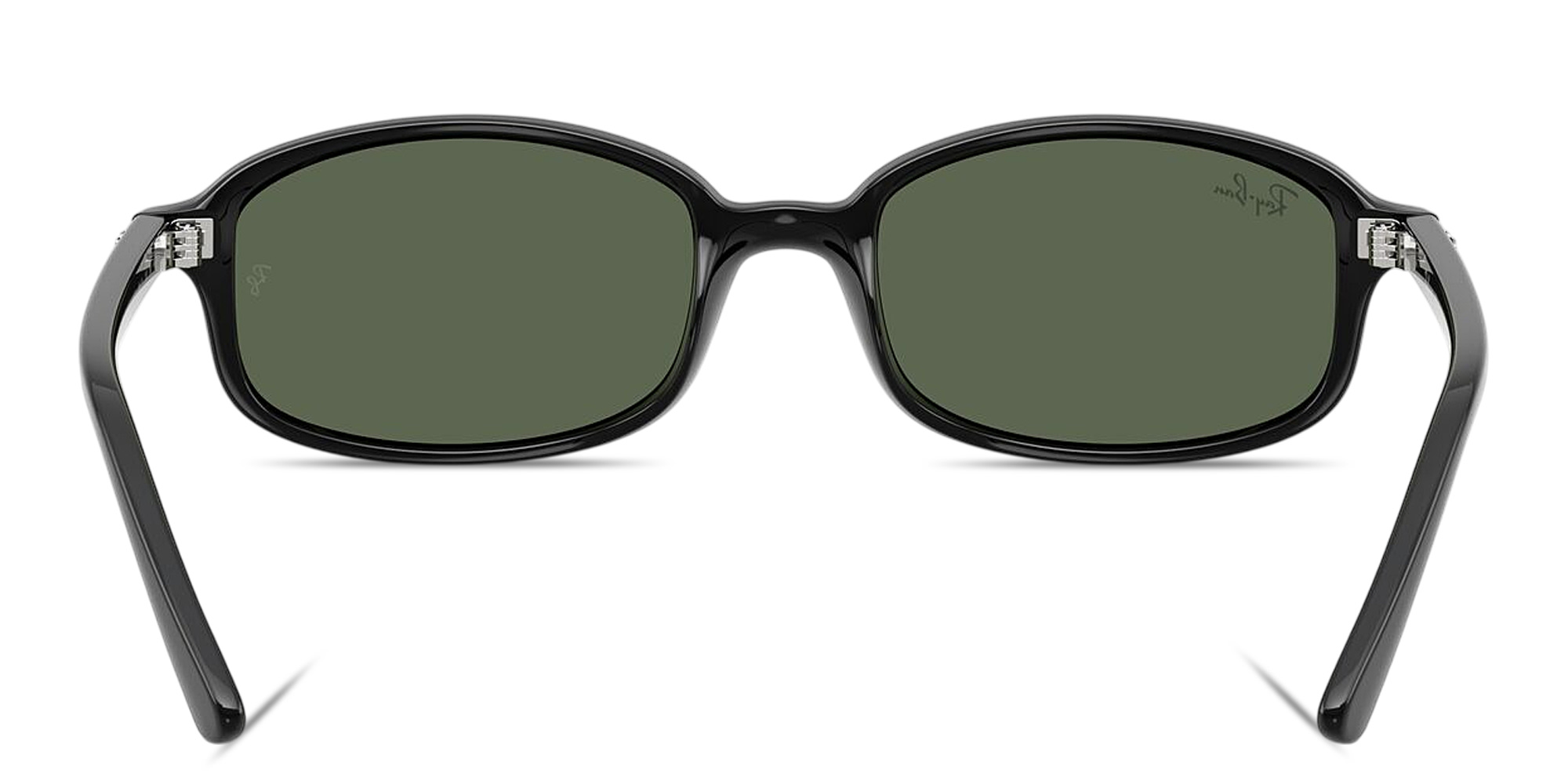 Shop Ray-Ban Logo Kids Irregular Sunglasses in Black online.