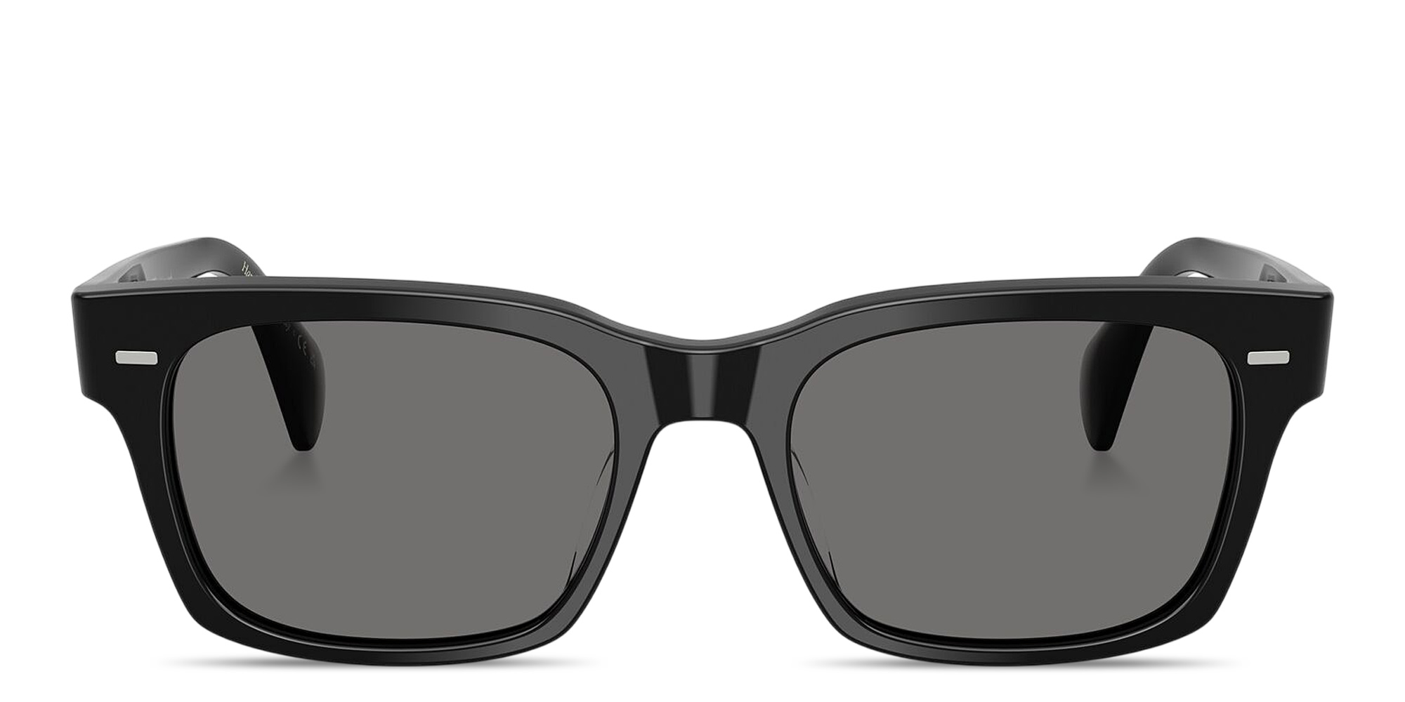 تسوق نظارات شمسية رايس صان بإطار مربّع للجنسين أوليفر بيبلز بلون أسود أونلاين.