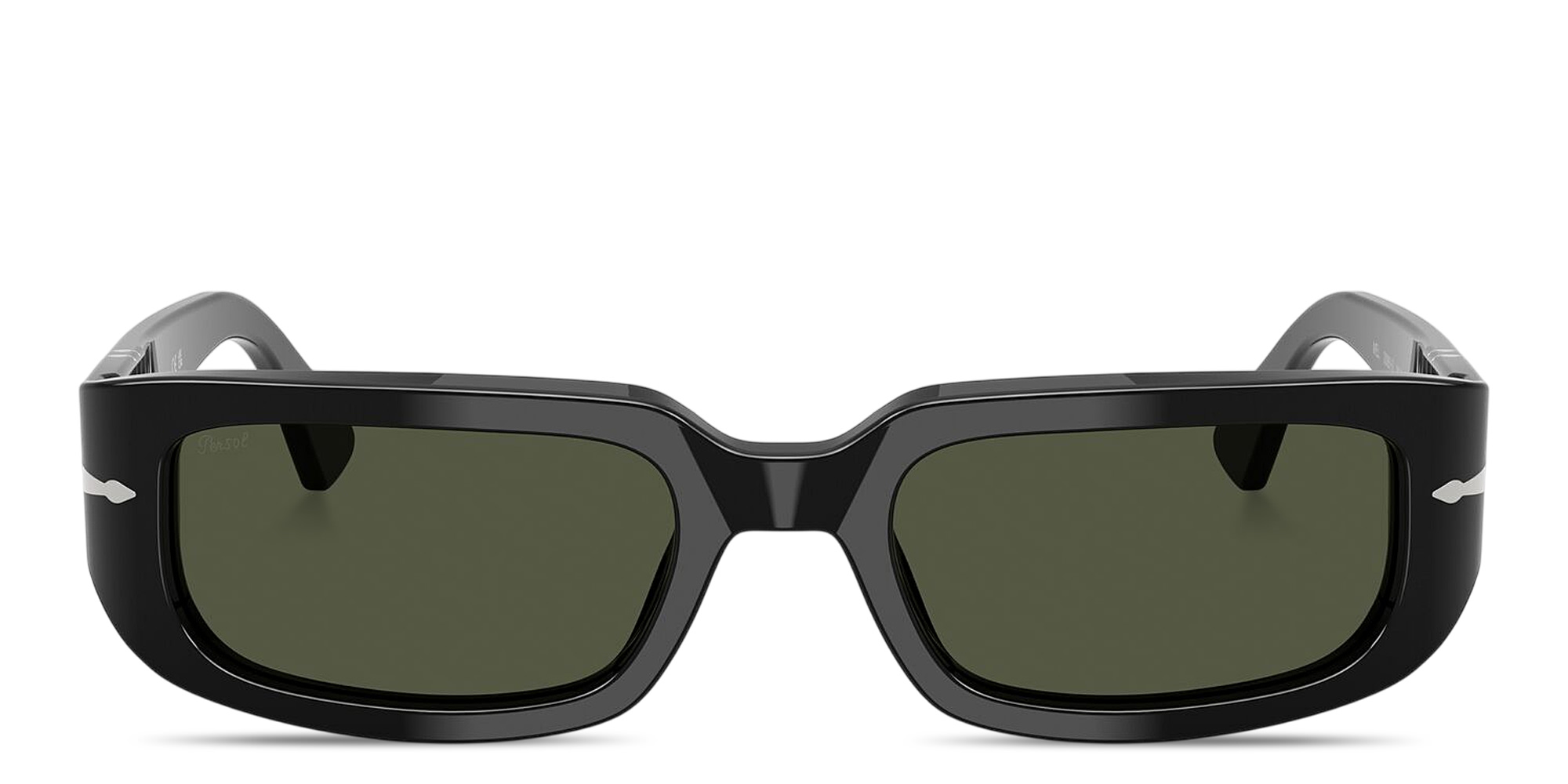 Shop PERSOL Mel Unisex Pillow Sunglasses in Black online.