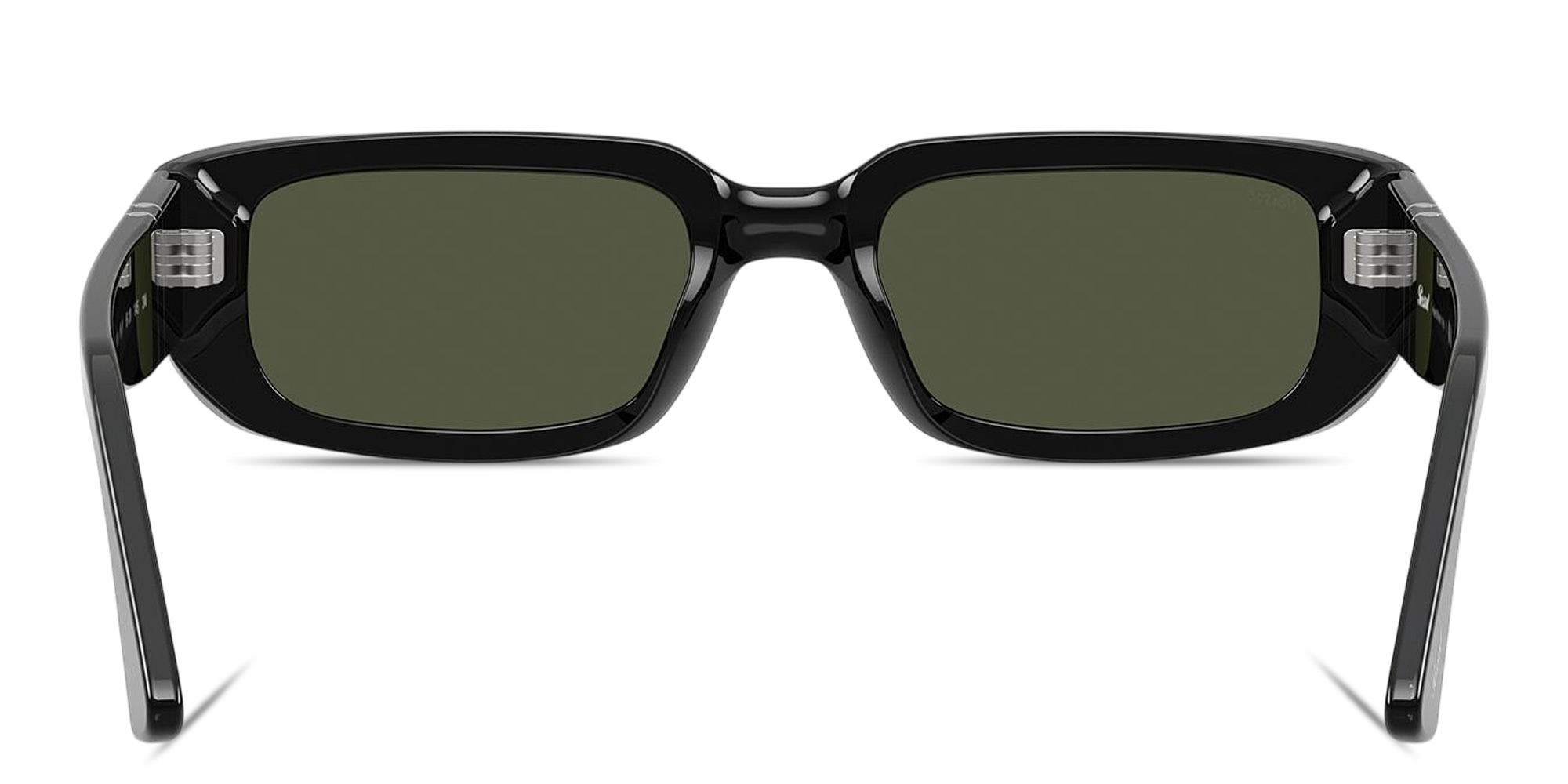 Shop PERSOL Mel Unisex Pillow Sunglasses in Black online.