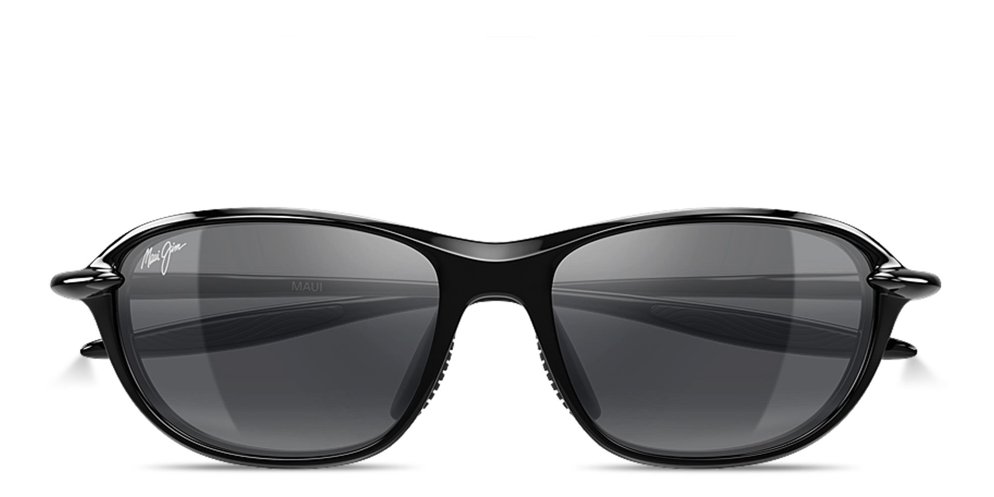 Shop Maui Jim HO’OKIPA ULTRA R-XS Unisex Panthos Sunglasses in Shiny Black online.