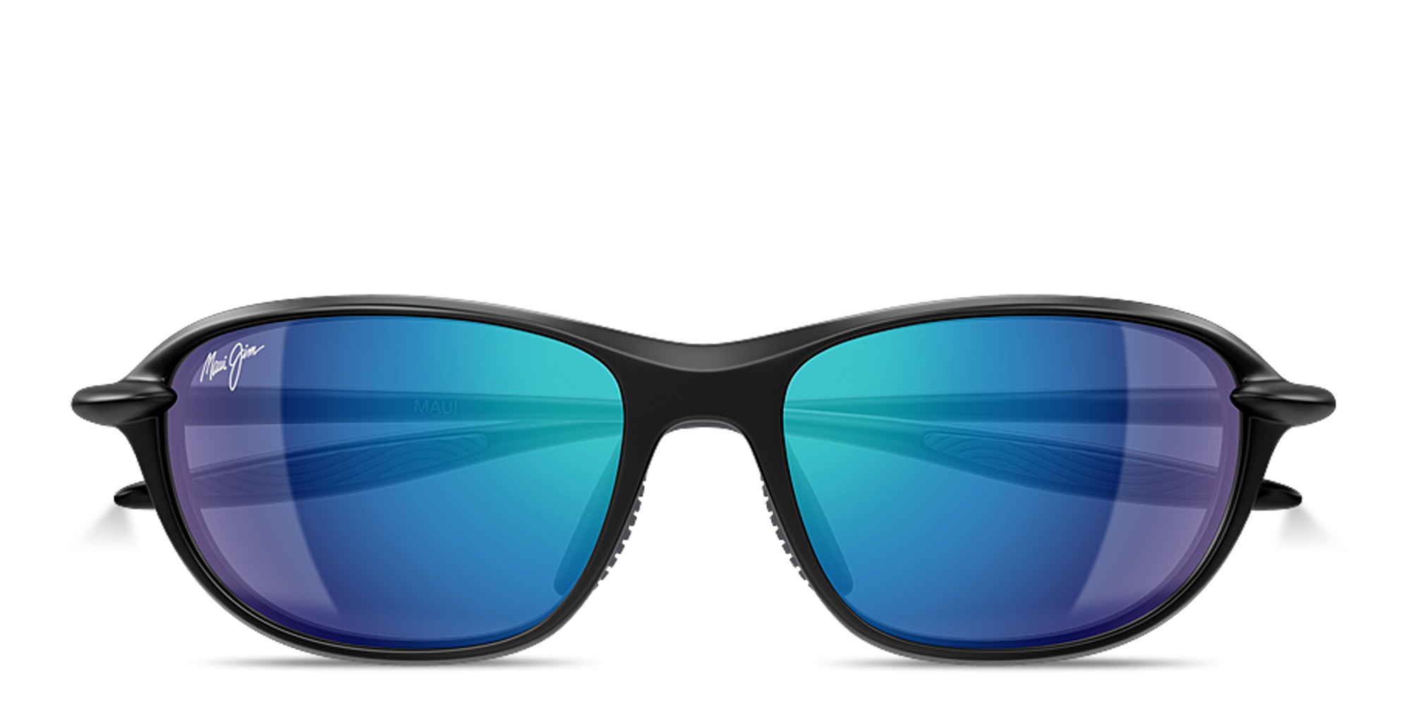 Shop Maui Jim HO’OKIPA ULTRA R-XS Unisex Panthos Sunglasses in Matte Black online.