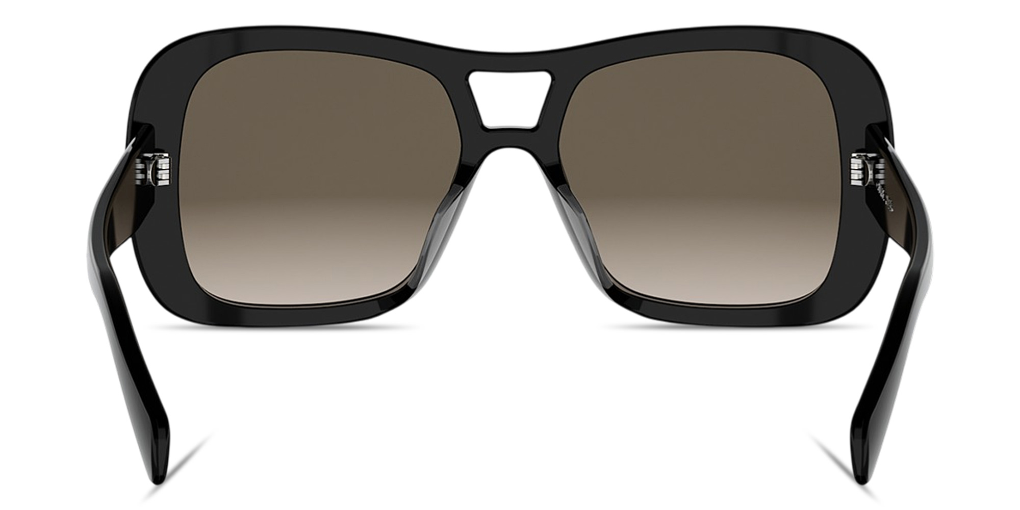 Shop CELINE Triomphe Oversized Pilot Sunglasses in Black online.
