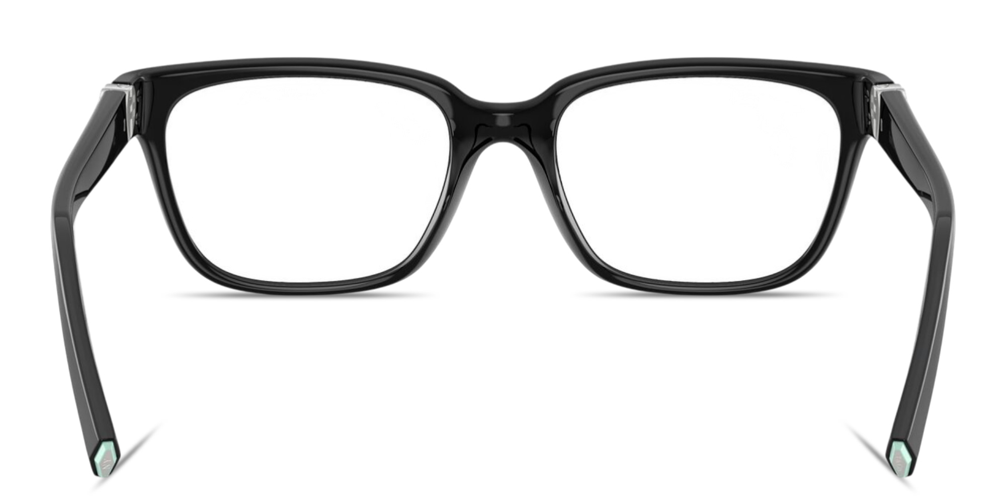Shop TIFFANY Return To Tiffany Pillow Eyeglasses in Black online.