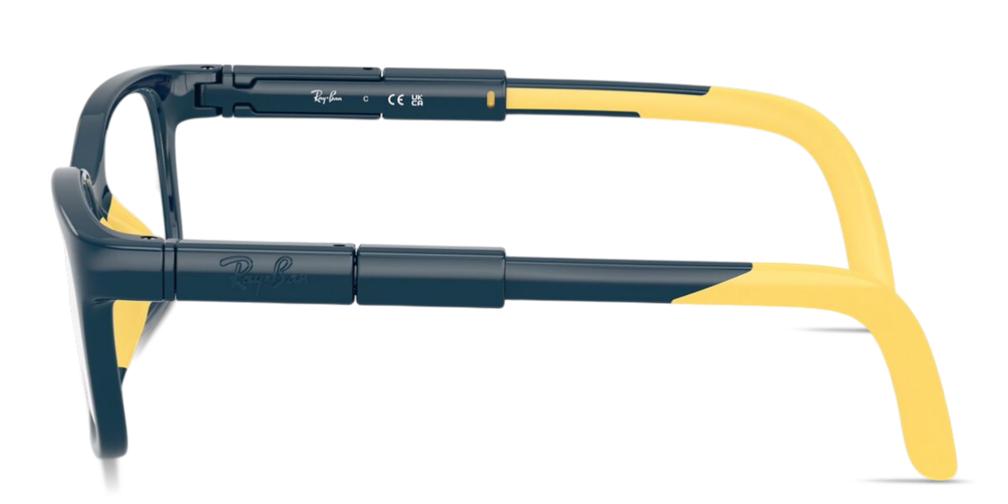 تسوق نظارات طبية أوبتيكس طراز بانتوس للأطفال راي بان بلون أزرق أصفر أونلاين.