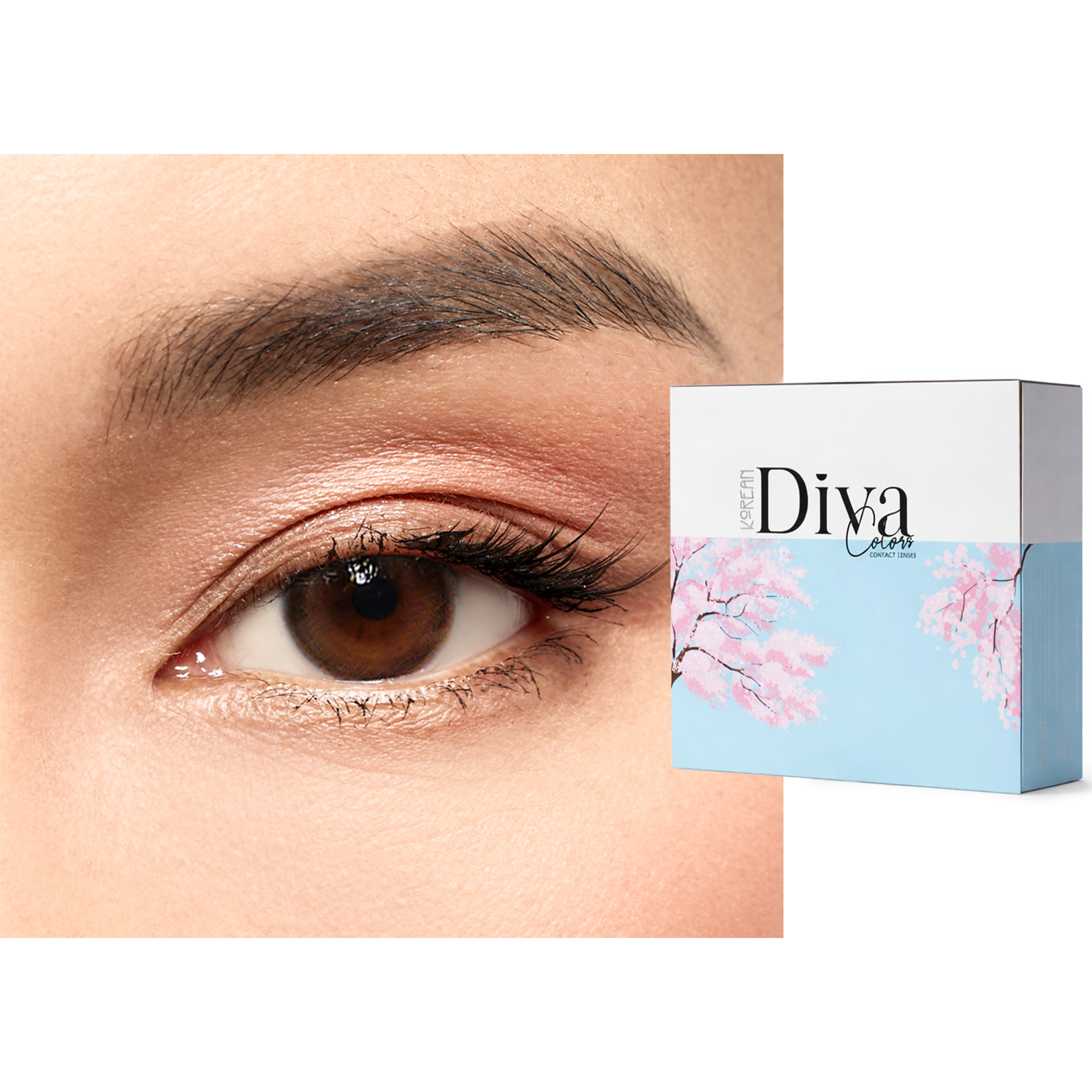 Shop DIVA Monthly Color Contact Lenses - Silk online.