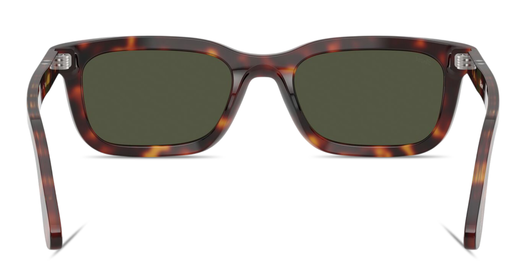 Shop PERSOL Arrow Unisex Rectangle Sunglasses in Havana online.