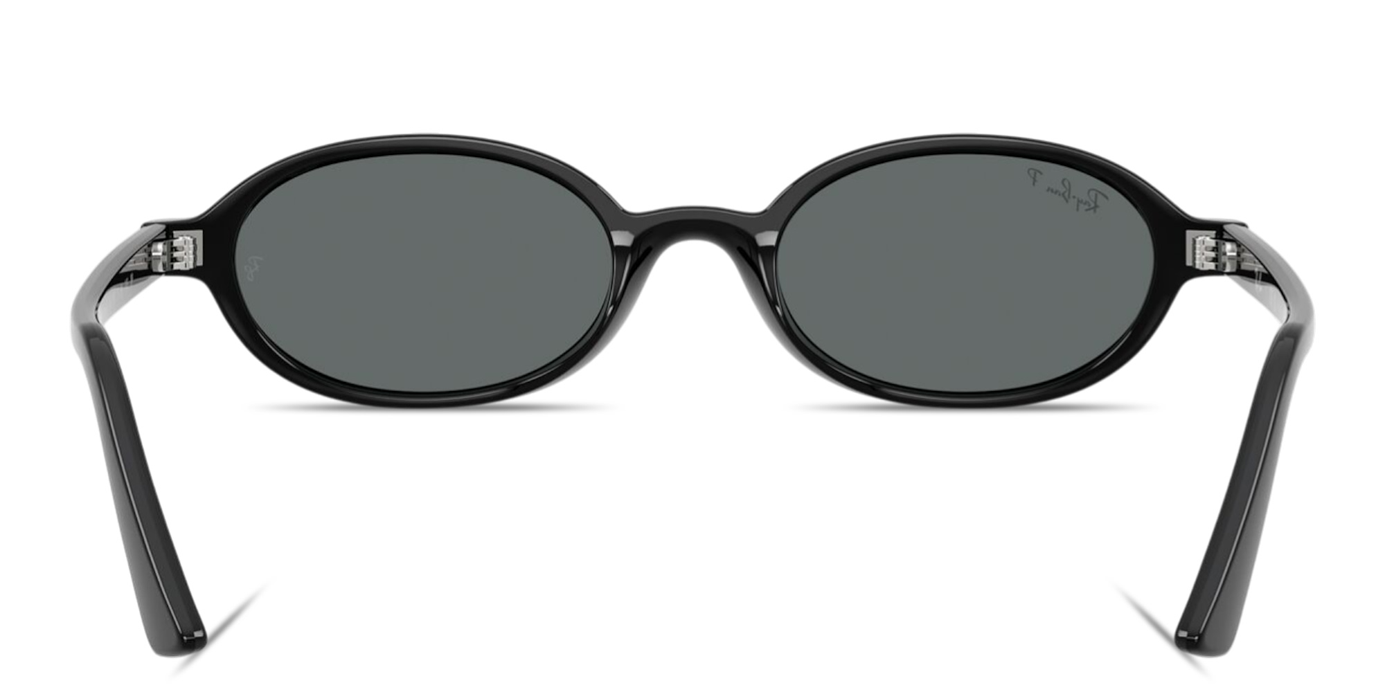 Shop Ray-Ban Khal Unisex Oval Sunglasses in Black online.