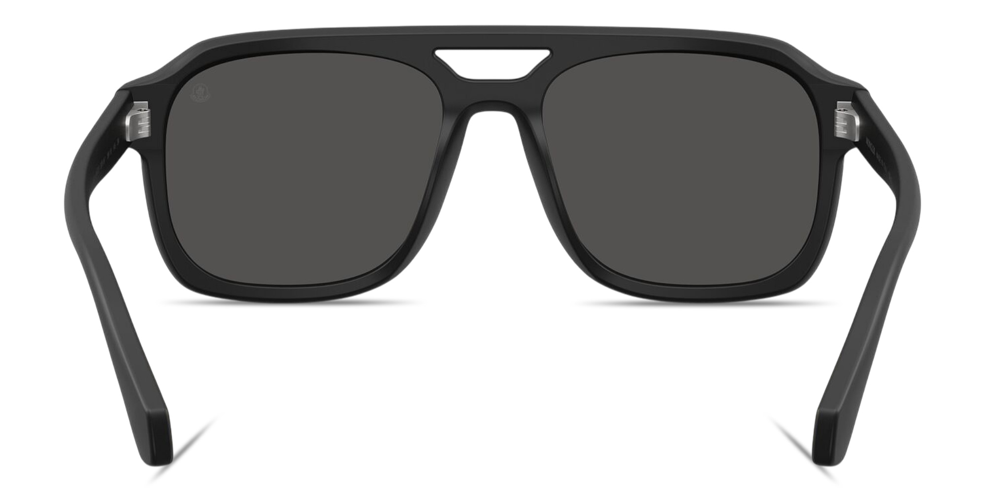 Shop Moncler Vantos Unisex Pillow Sunglasses in Matte Black online.