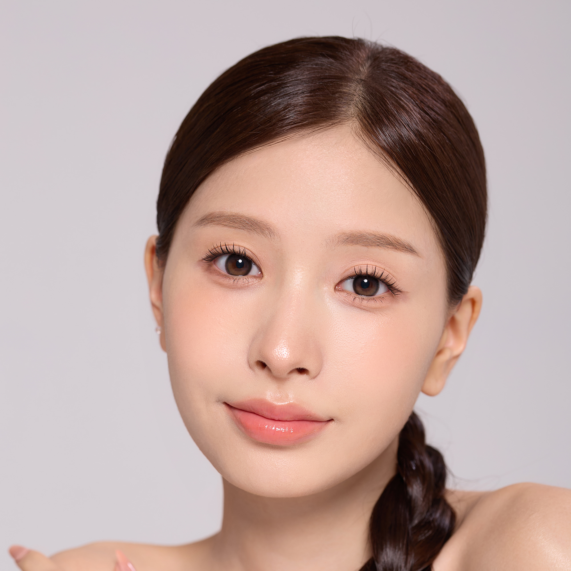Shop Lensme Korean Style Monthly Colored Contact Lenses - Celine online.