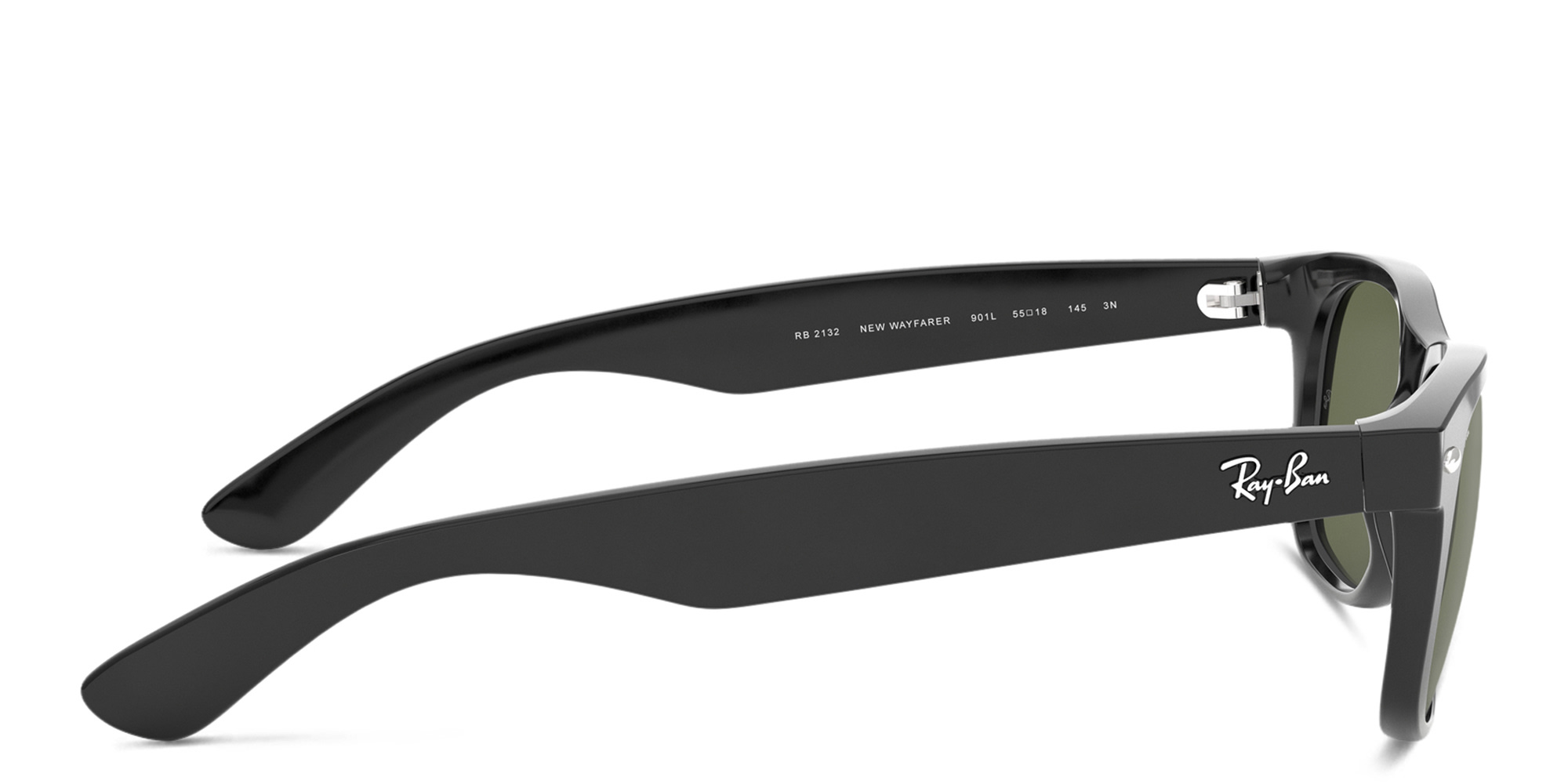 Ray-Ban Square Sunglasses in Black – Product Photo 3