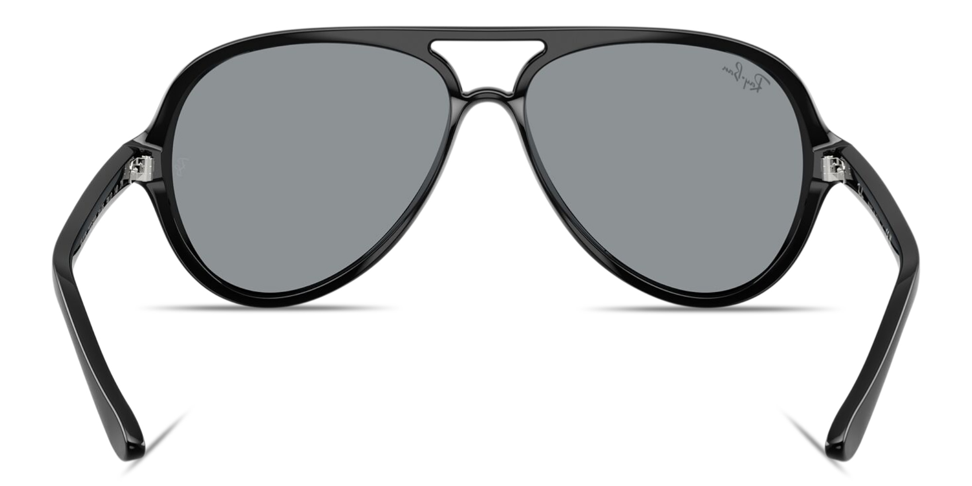 Shop Ray-Ban Cats 5000 Pilot Sunglasses in Black online.