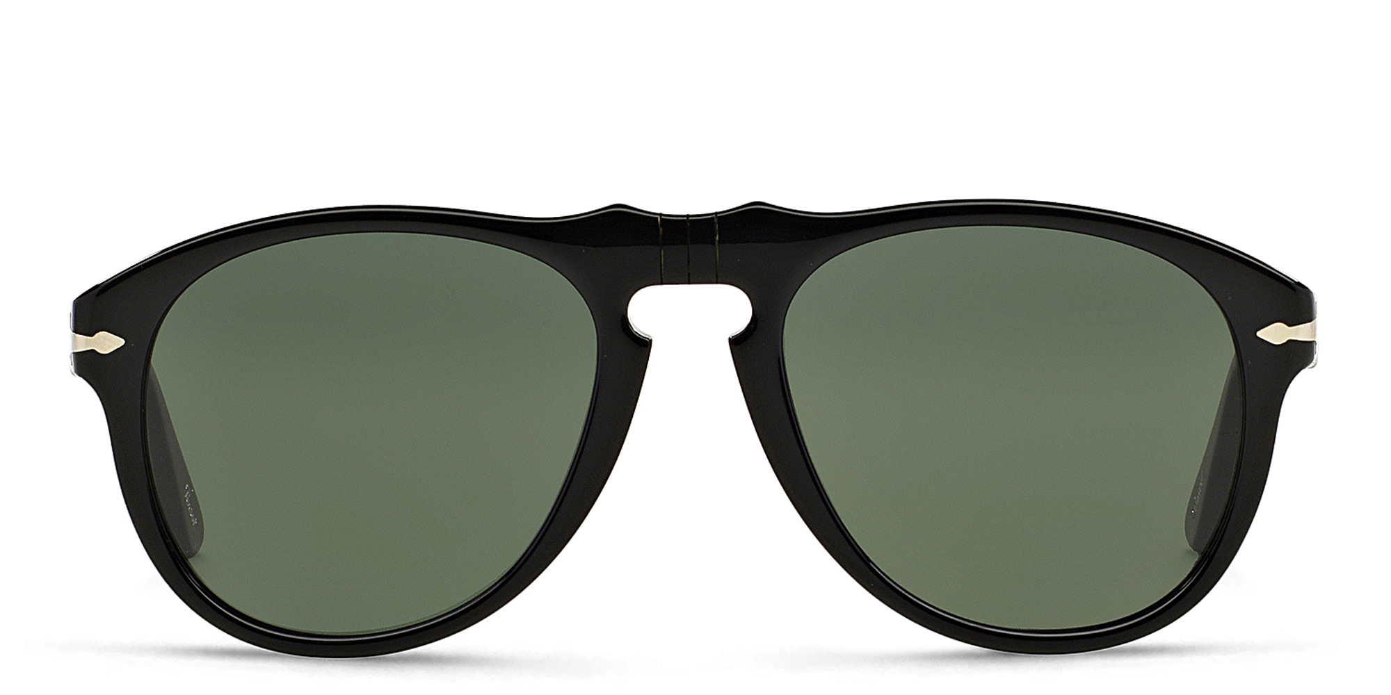 PERSOL Pilot Sunglasses in Black – Product Photo 1