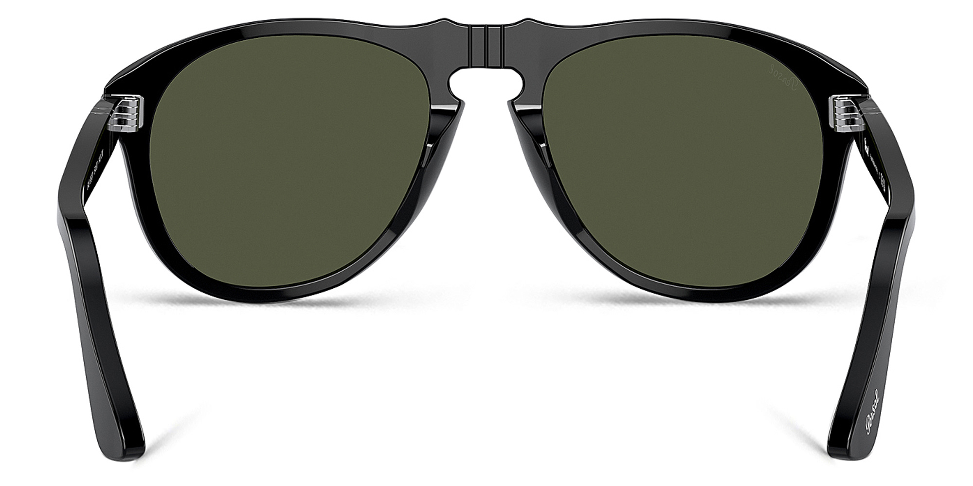 PERSOL Pilot Sunglasses in Black – Product Photo 4