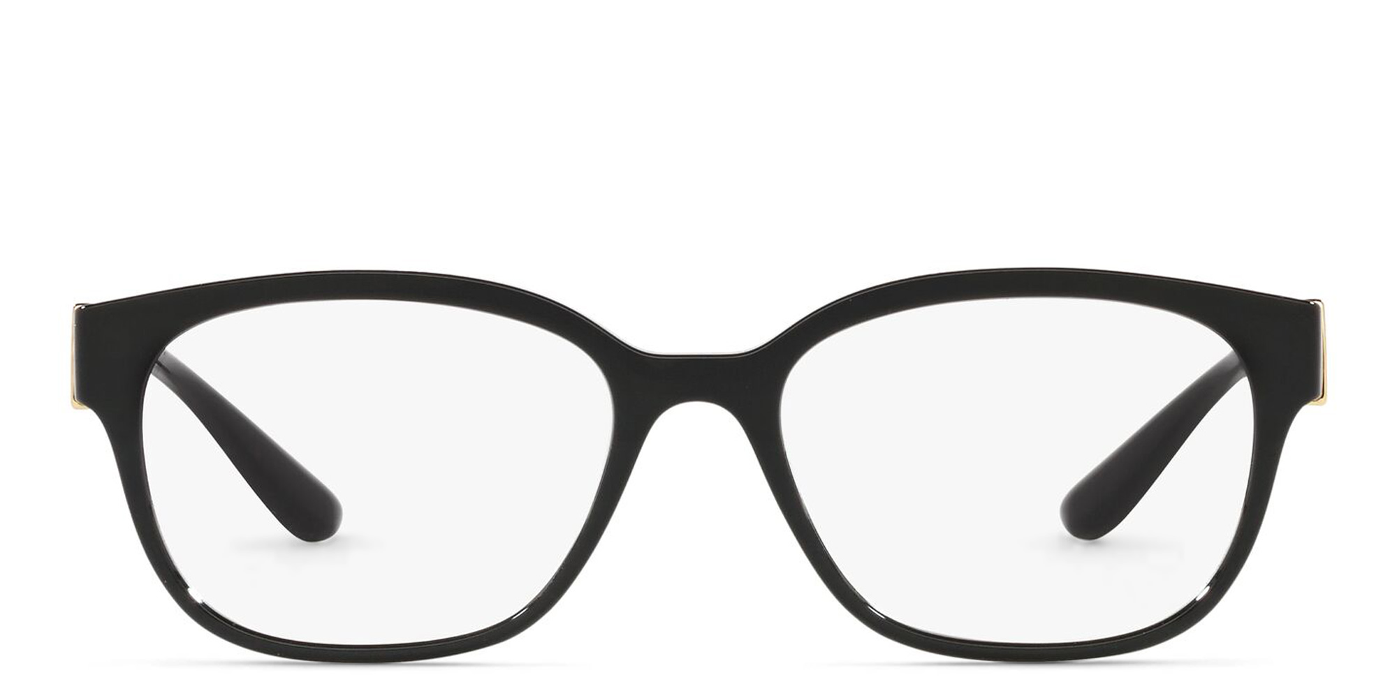 Shop Dolce & Gabbana Square Eyeglasses in Black online.