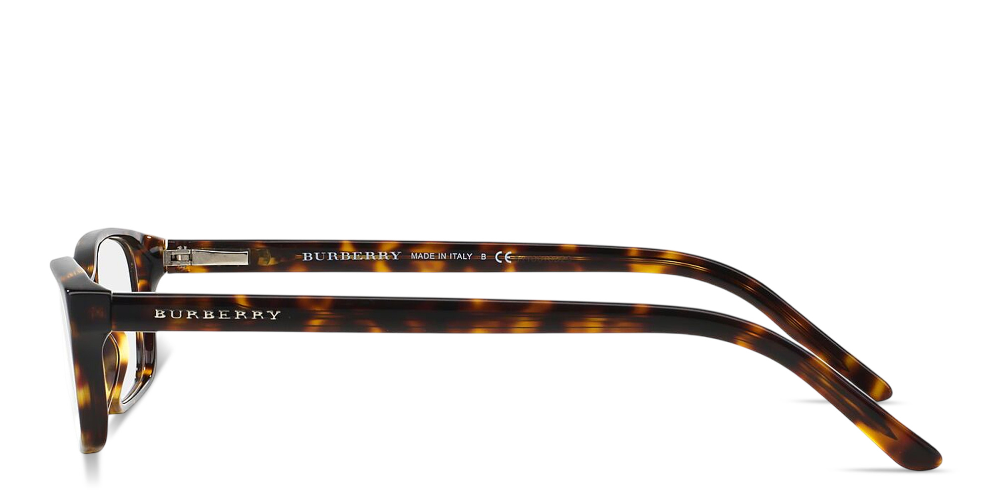 Shop BURBERRY Logo Signature Pillow Eyeglasses in Dark Havana online.