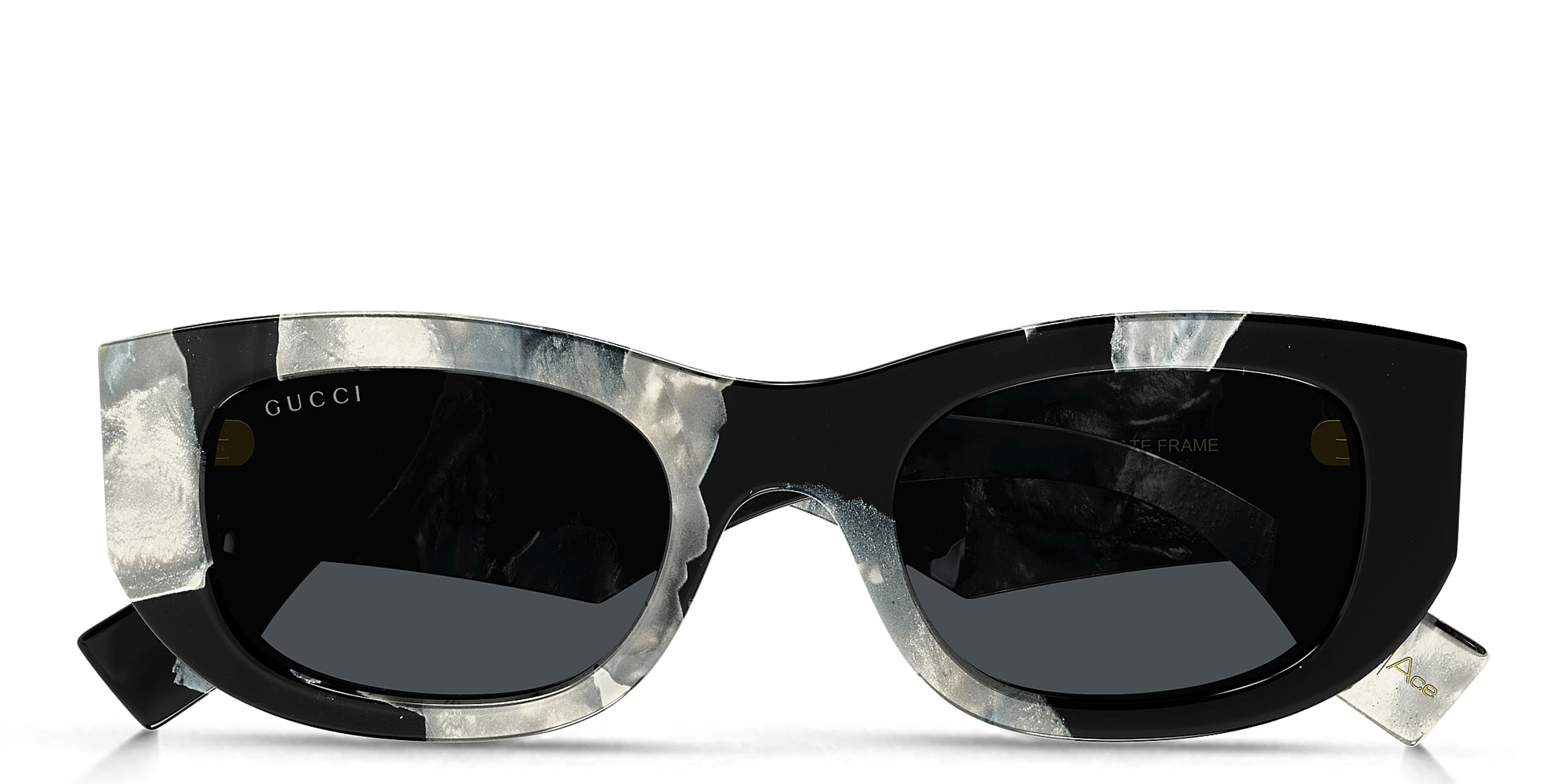 Gucci Round Frame Sunglasses nonofficial Black Grey