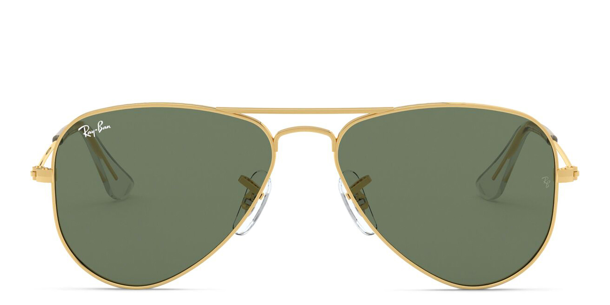 Ray-Ban Junior Kids Pilot Sunglasses in Polished Gold – Product Photo 1