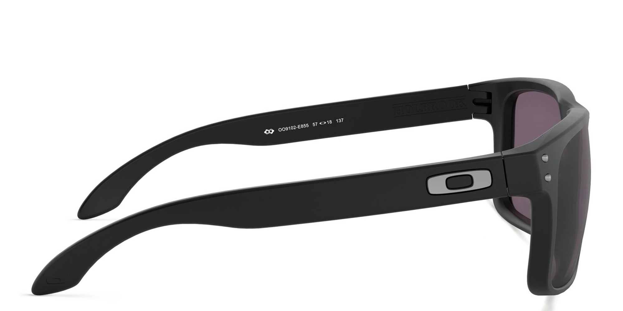 Oakley HOLBROOK™ Square Sunglasses in Matte Black – Product Photo 3