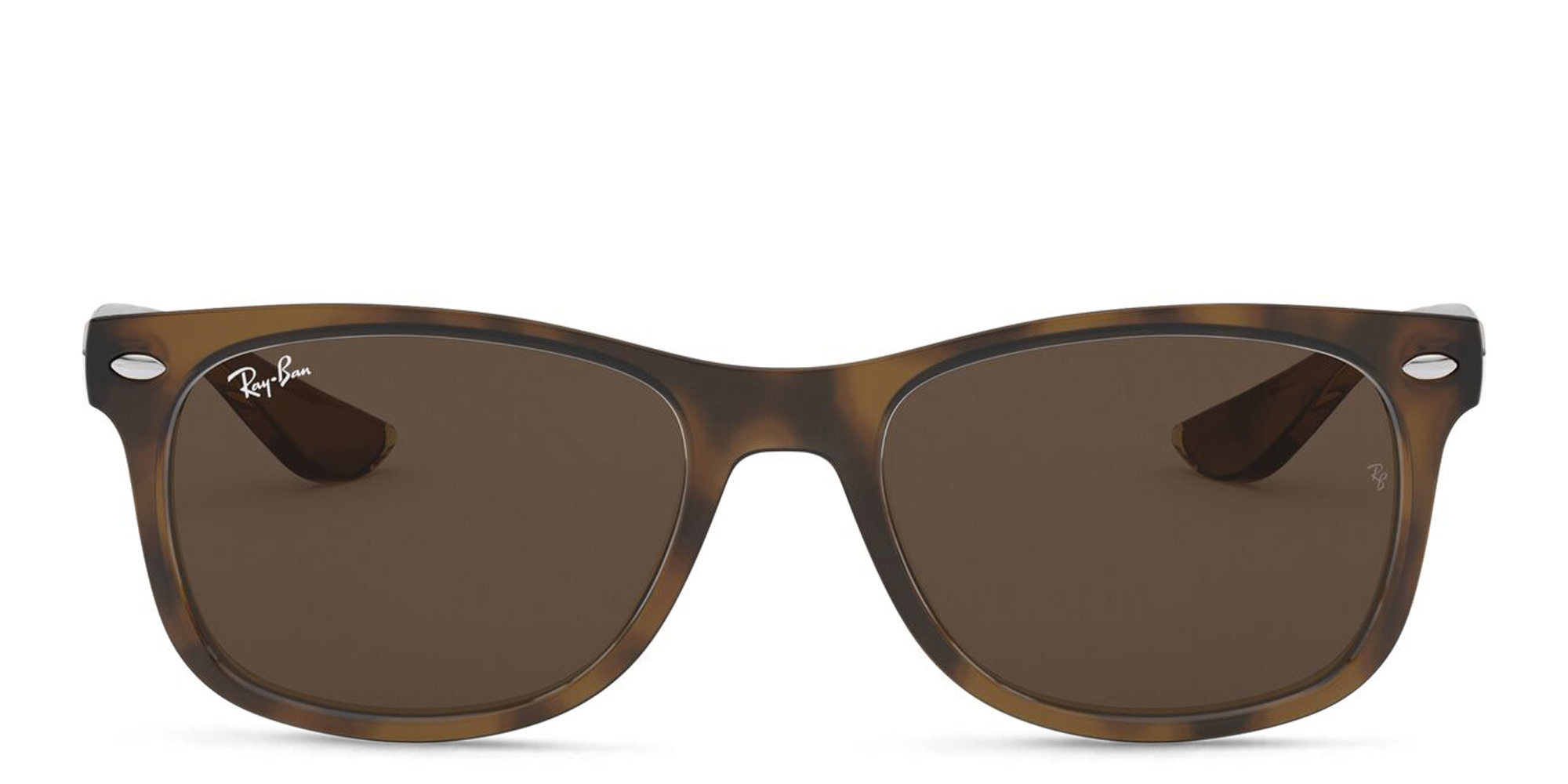 Ray-Ban Junior New Wayfarer Kids Square Sunglasses in Havana – Product Photo 1