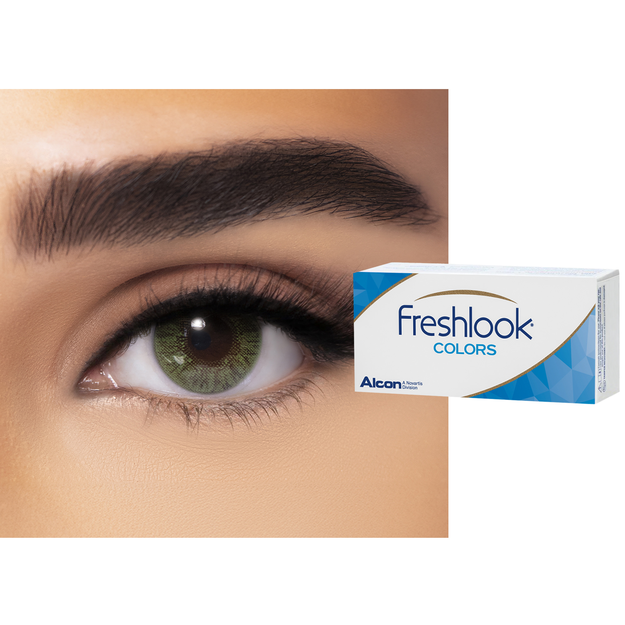 Shop Freshlook COLORS Monthly Color Contact Lenses - Green online.