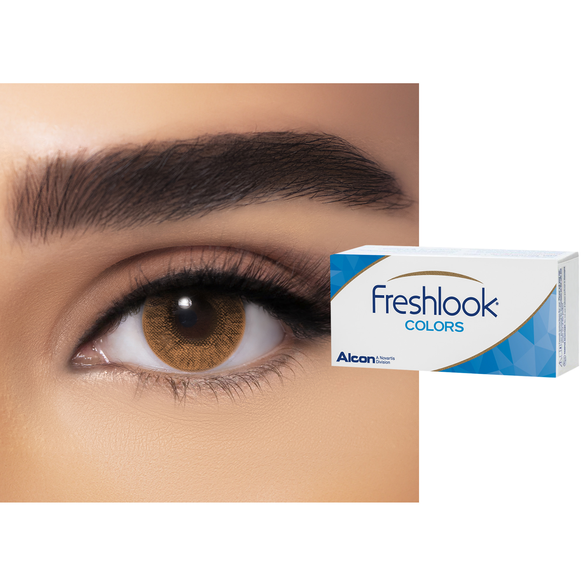Freshlook COLORS Monthly Color Contact Lenses - Hazel – Product Photo 1