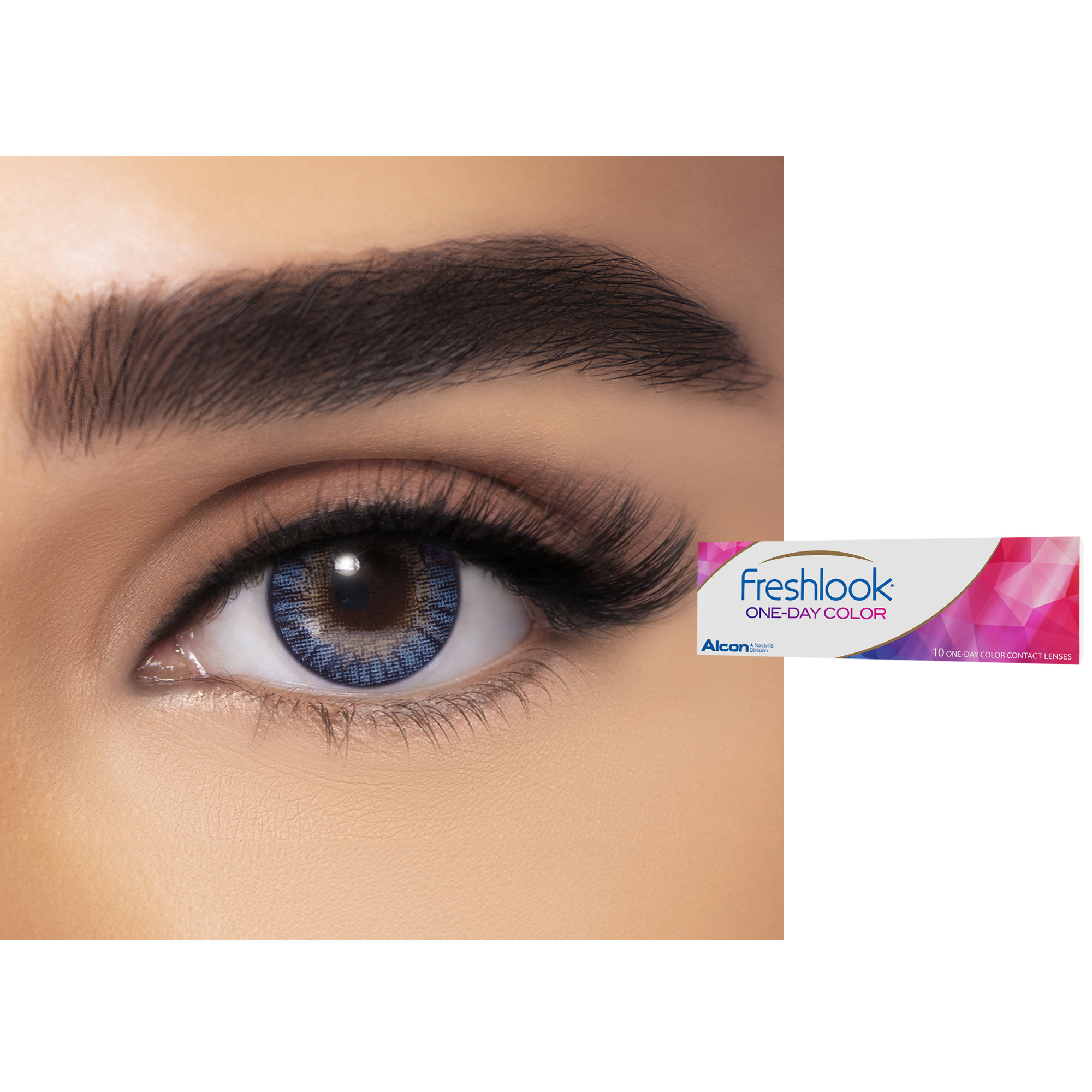 Freshlook ONE-DAY COLOR Contact Lenses - Blue – Product Photo 1