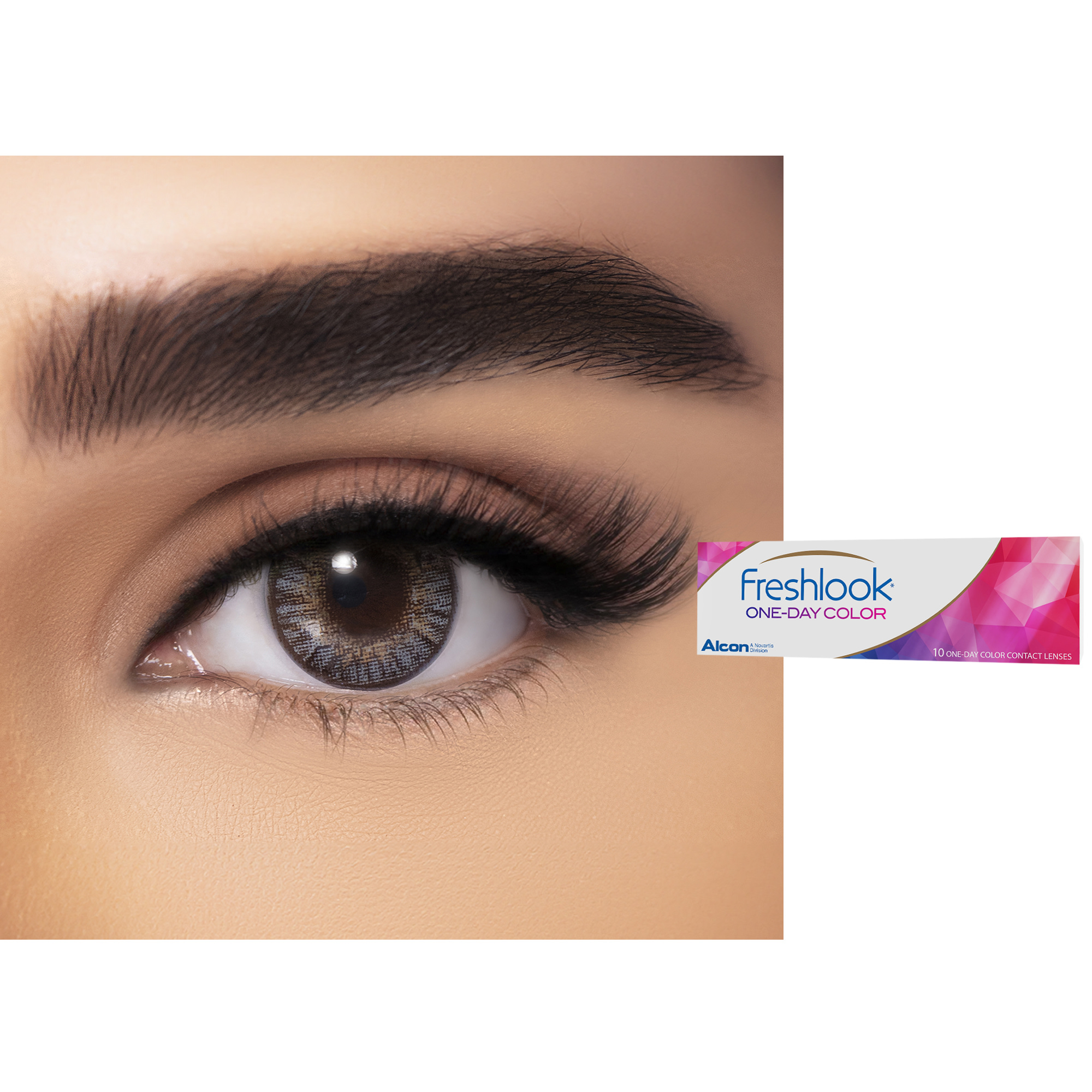 Shop Freshlook ONE-DAY COLOR Contact Lenses - Gray online.