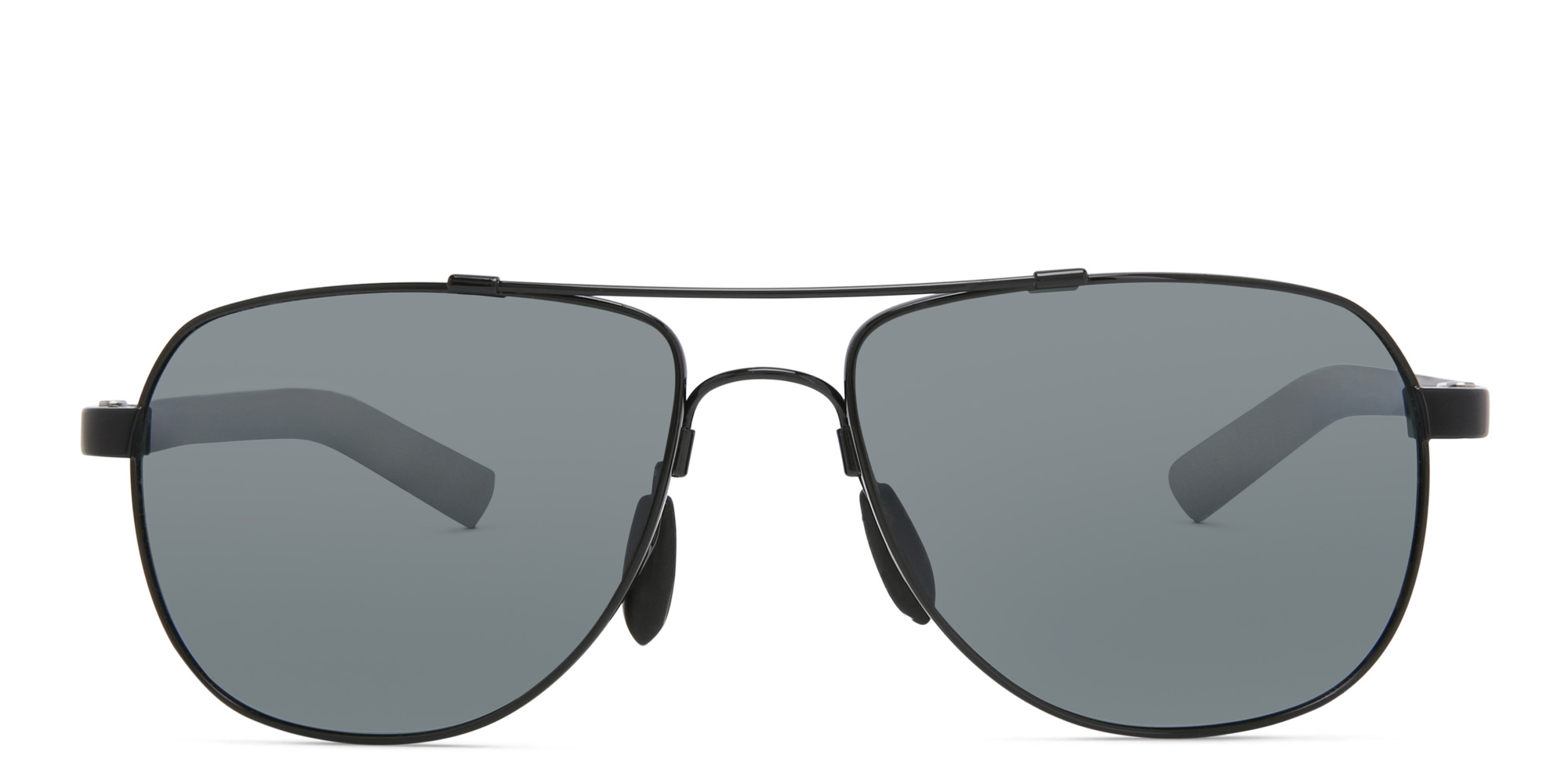 Maui Jim Guardrails Unisex Aviator Sunglasses in Black – Product Photo 1