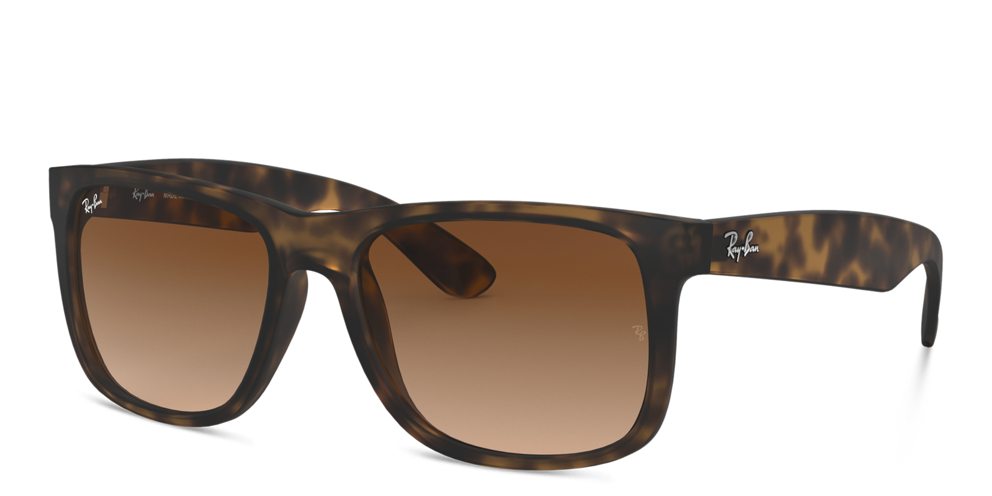 Ray-Ban Justin Square Sunglasses in Havana – Product Photo 2
