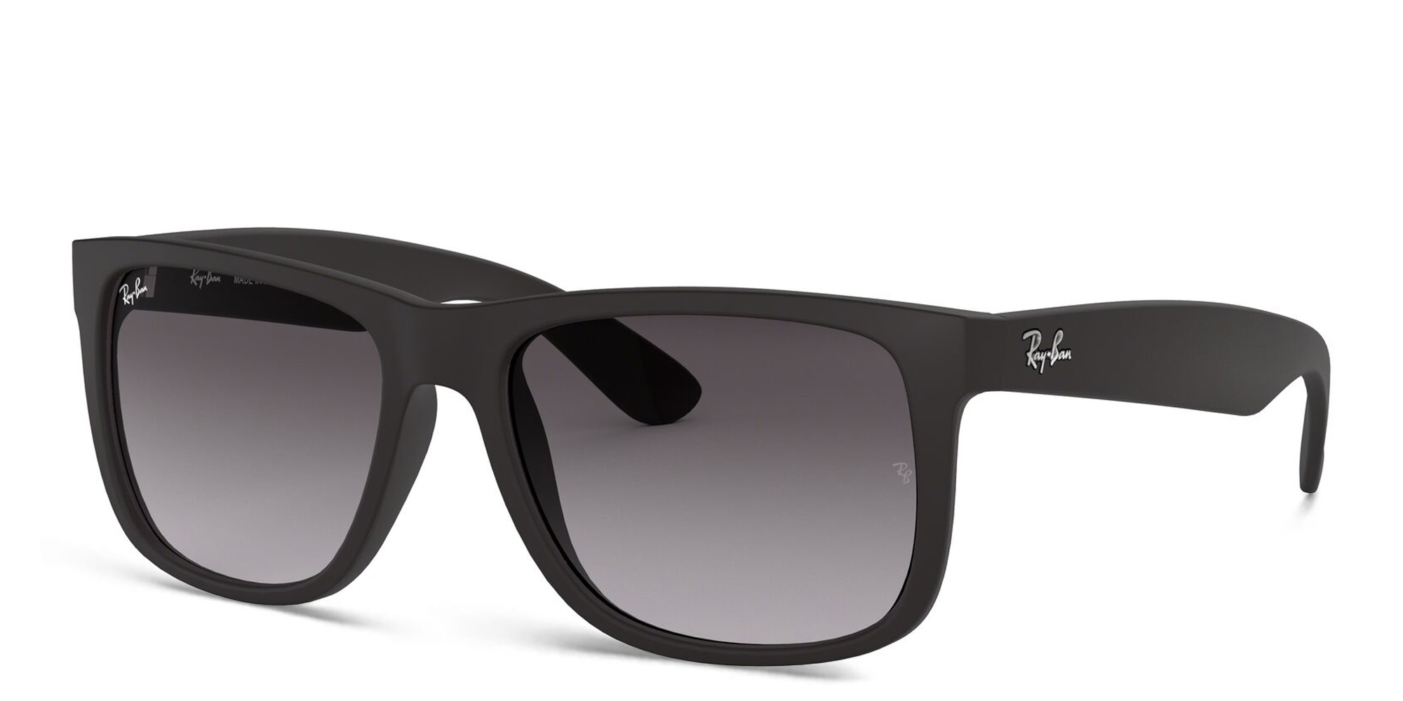 Ray-Ban Justin Square Sunglasses in Black – Product Photo 2