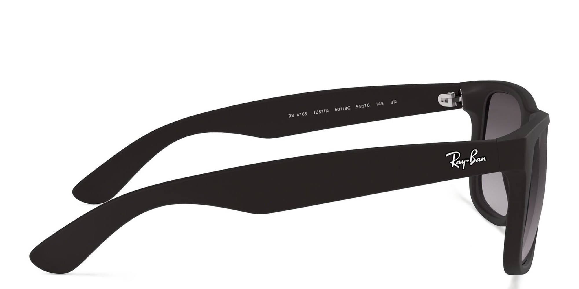 Ray-Ban Justin Square Sunglasses in Black – Product Photo 3