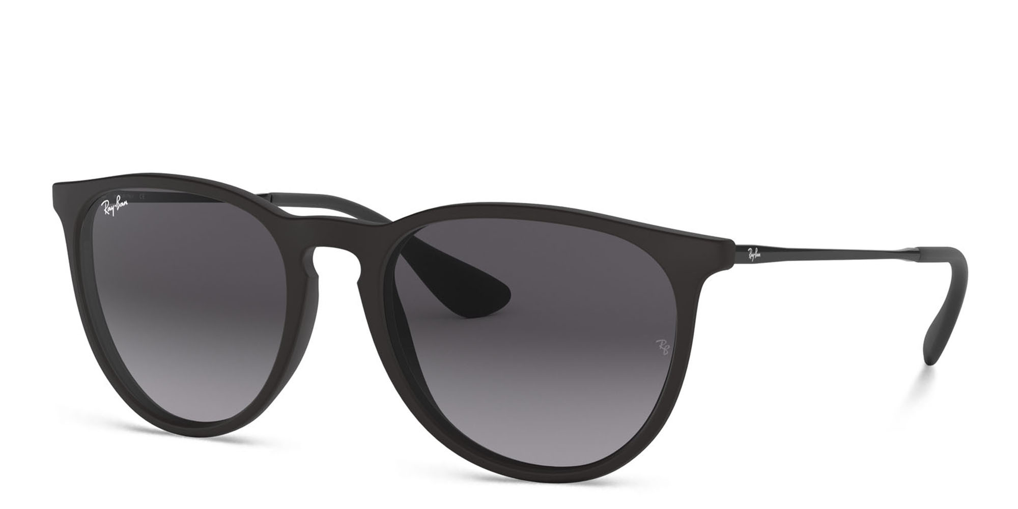 Shop Ray-Ban Erika Panthos Sunglasses in Black online.