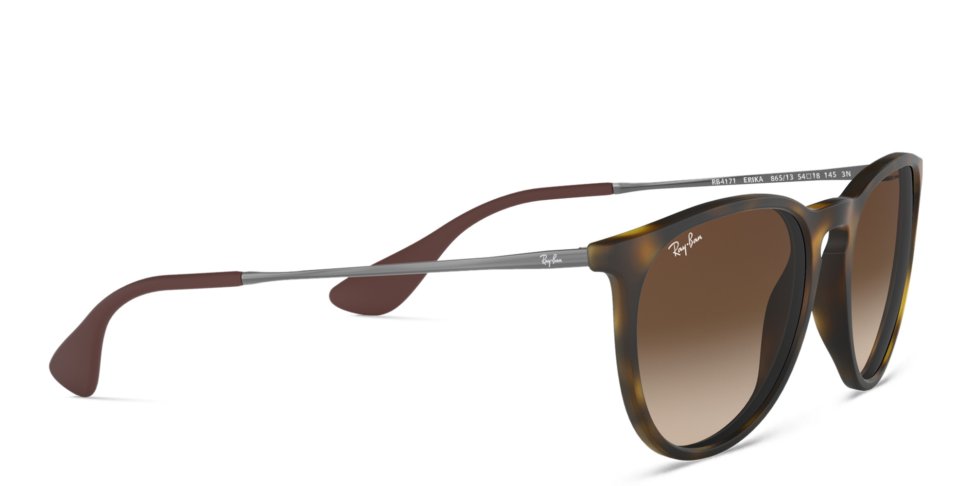 Shop Ray-Ban Erika Classic Panthos Sunglasses in Havana online.