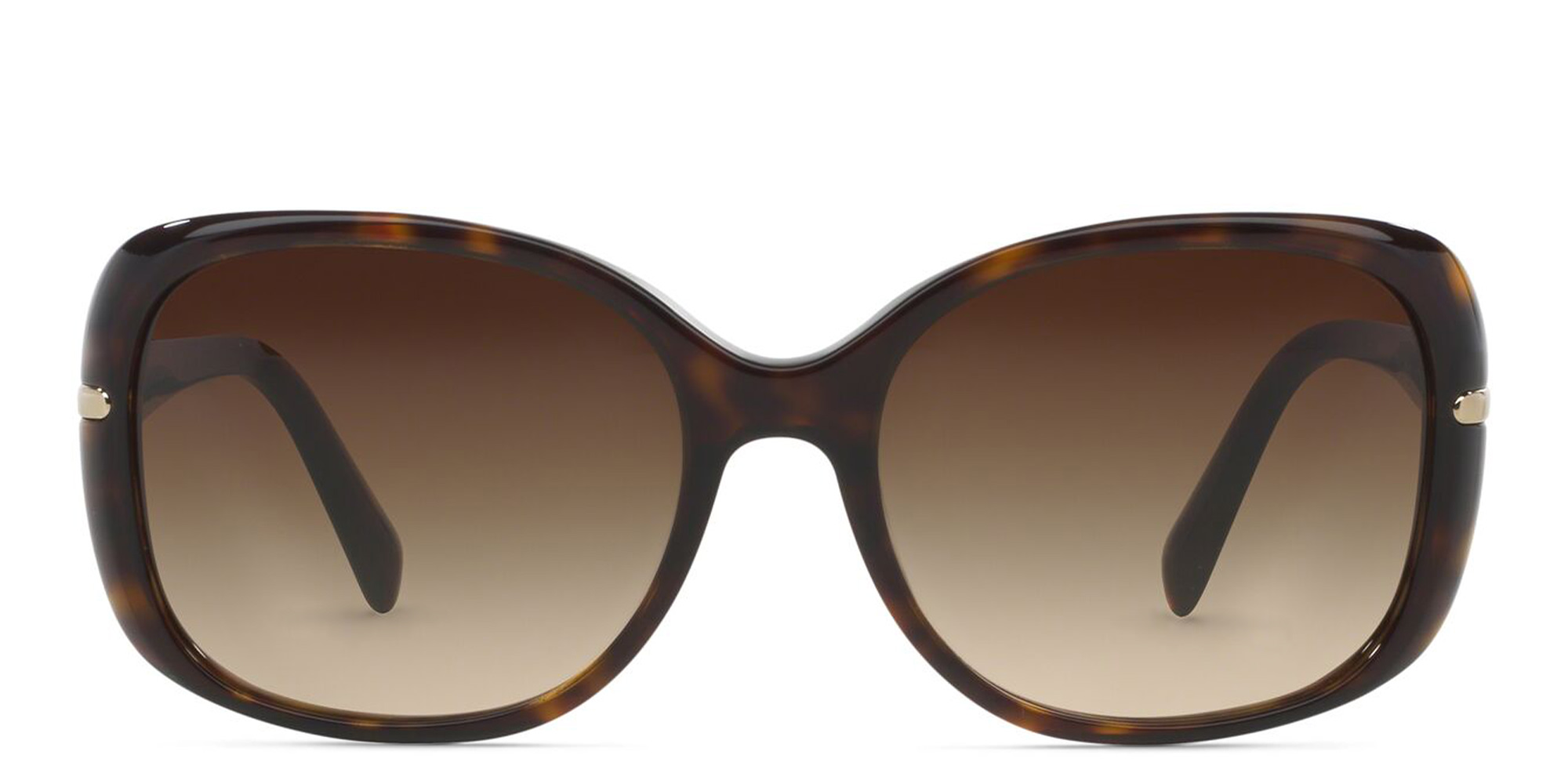 PRADA Rectangle Sunglasses in Brown – Product Photo 1