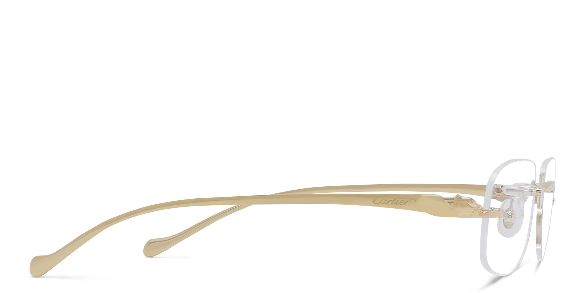 Cartier gold panthere glasses online
