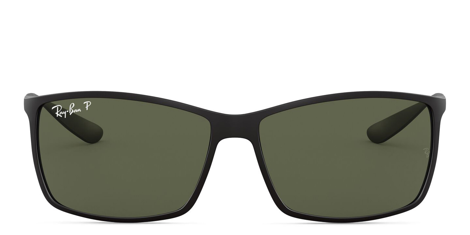 Ray-Ban Liteforce Tech Rectangle Sunglasses in Black – Product Photo 1