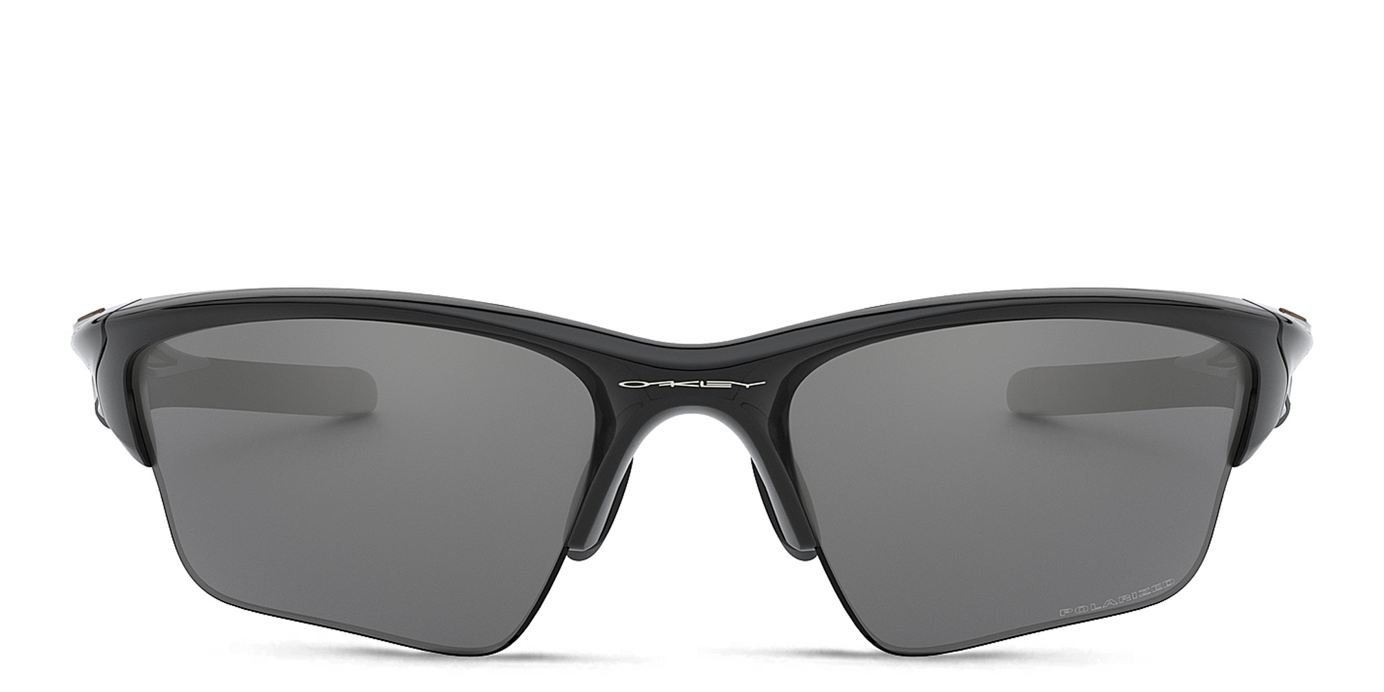 Shop Oakley Half Jacket 2.0 XL Rectangle Sunglasses in Polished Black online.