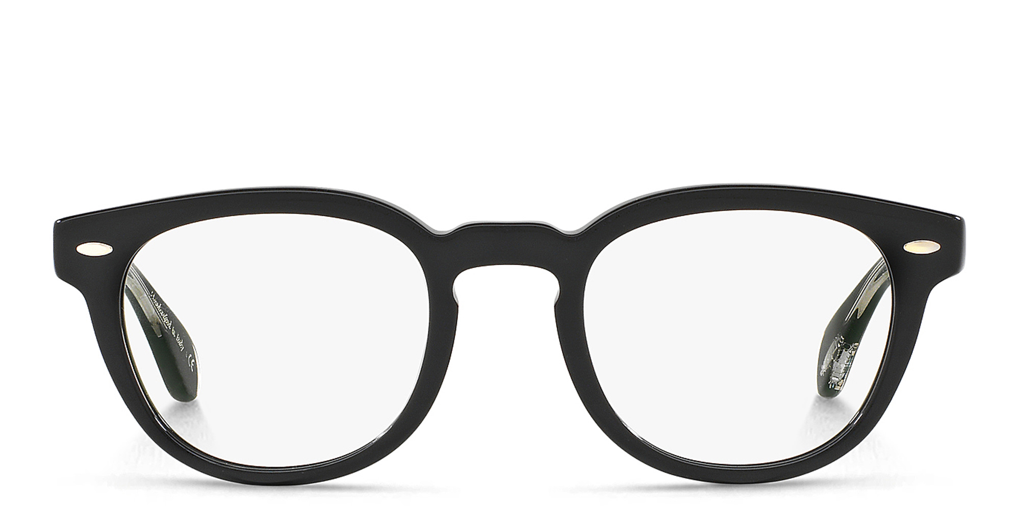 OLIVER PEOPLES Unisex Panthos Eyeglasses in Black – Product Photo 1