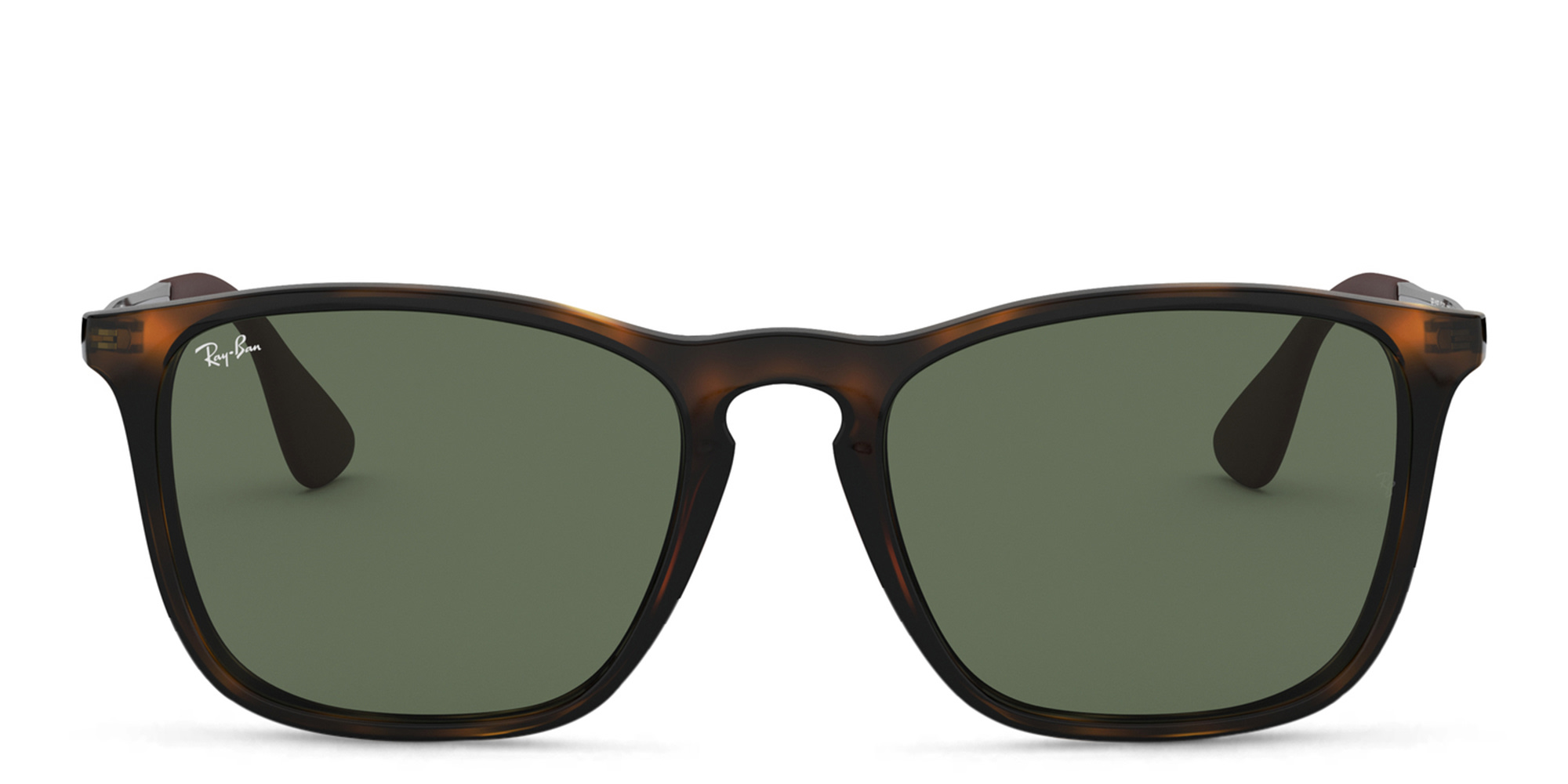Ray-Ban Chris Square Sunglasses in Light Havana – Product Photo 1